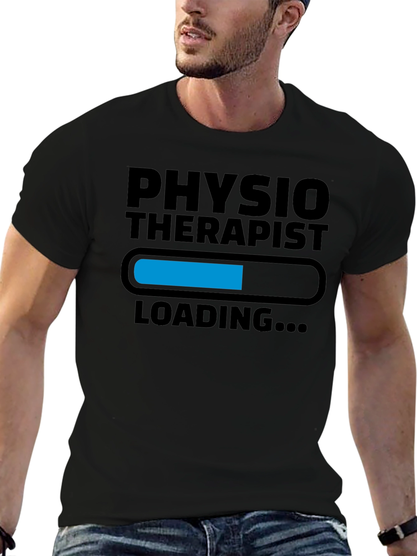 Physiotherapist Loading Graphic Tee