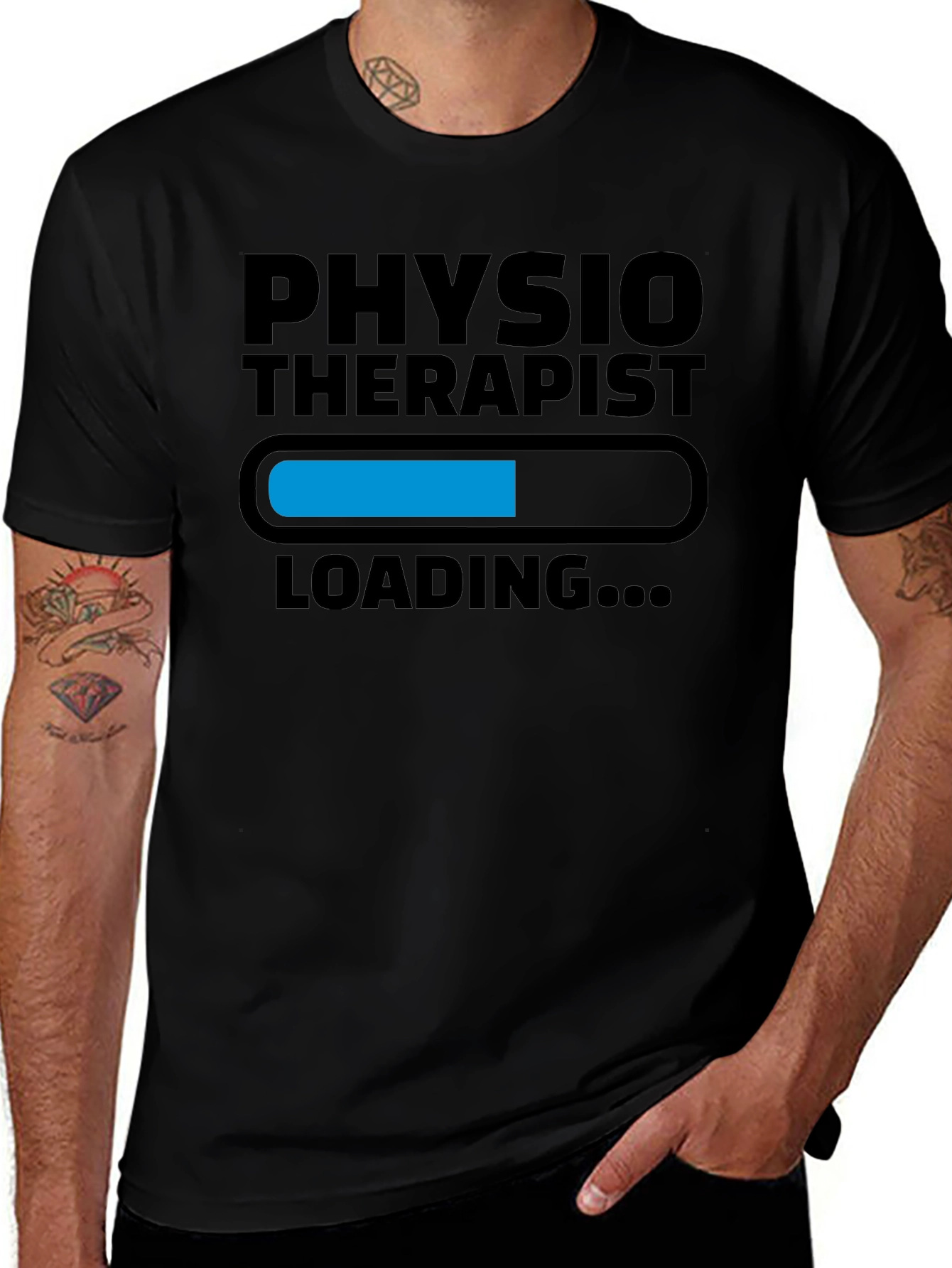 Physiotherapist Loading Graphic Tee
