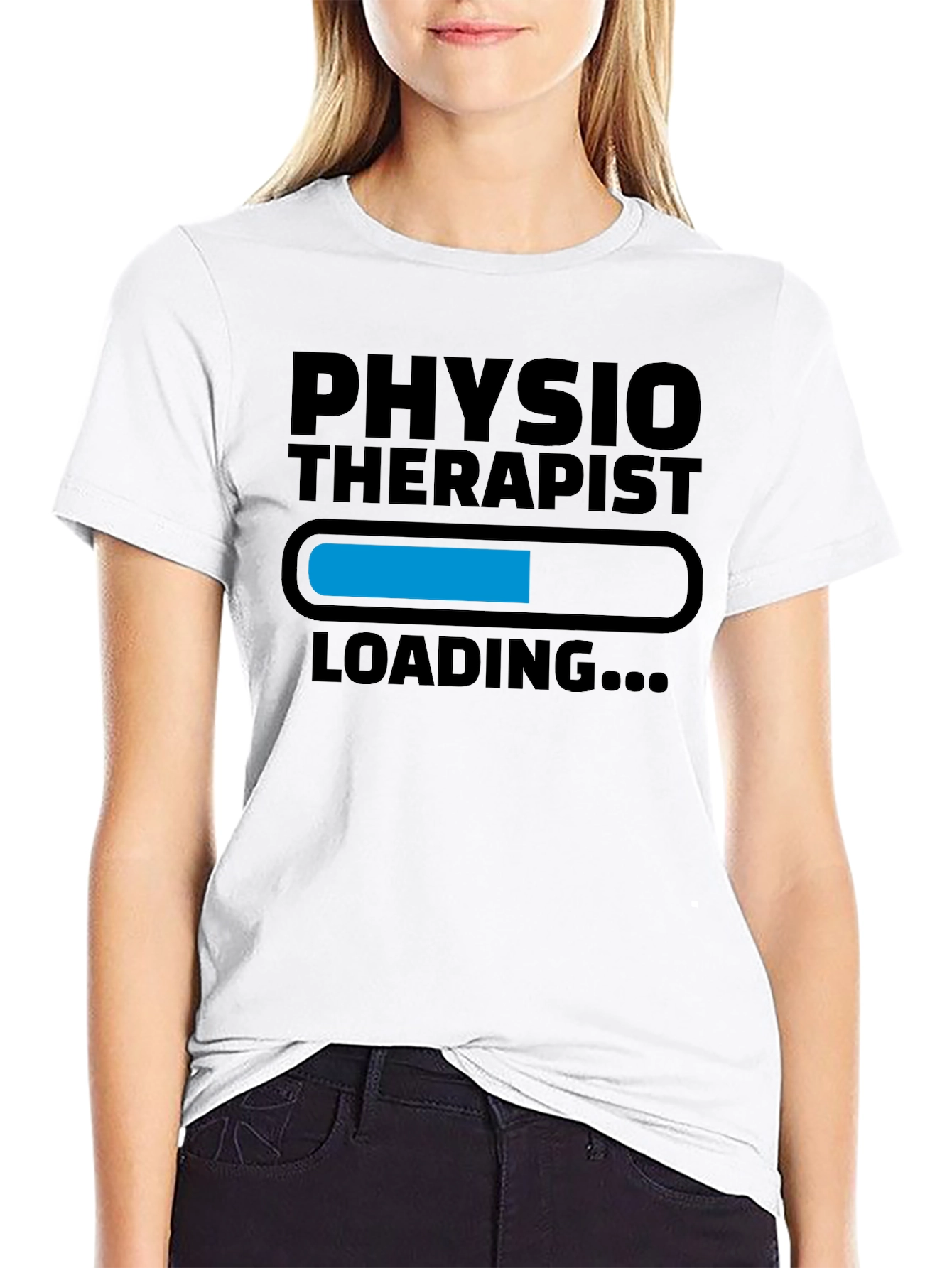 Physiotherapist Loading Graphic Tee