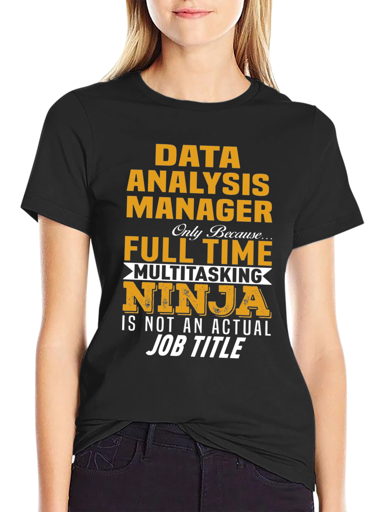 Data Analysis Manager Ninja T-Shirt