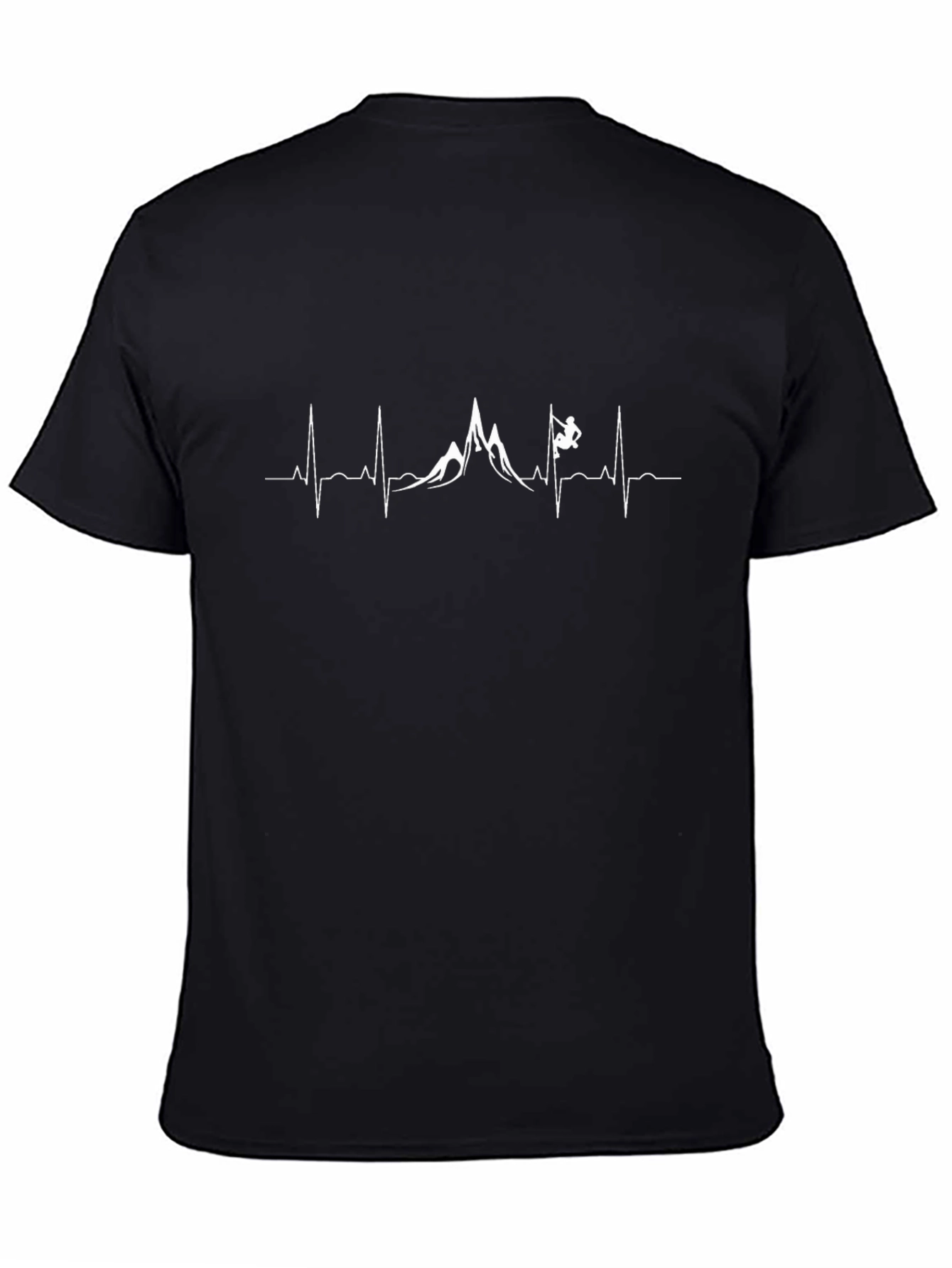 Mountain Heartbeat T-Shirt - Black