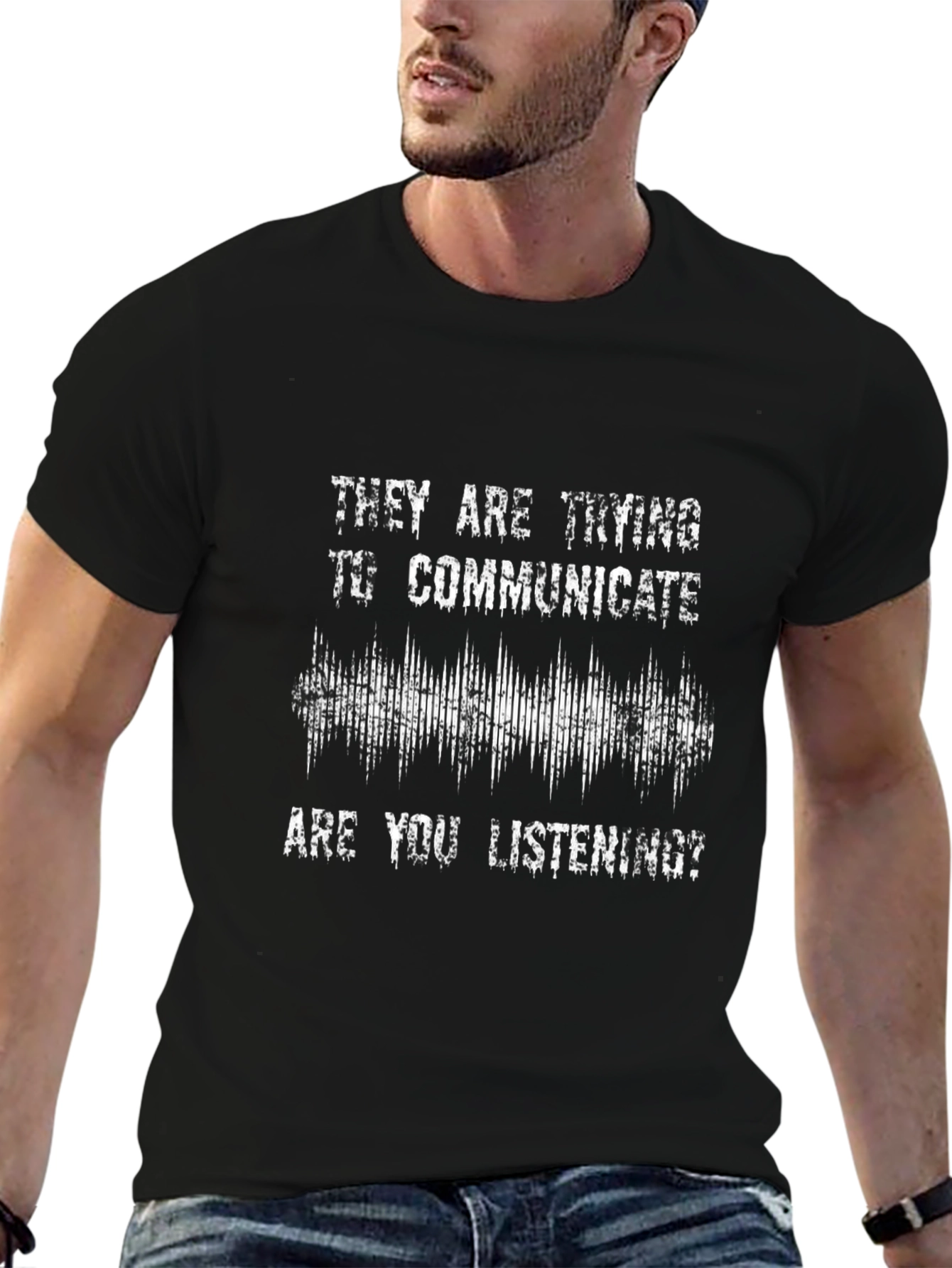 They Are Trying To Communicate T-Shirt - Unique Design