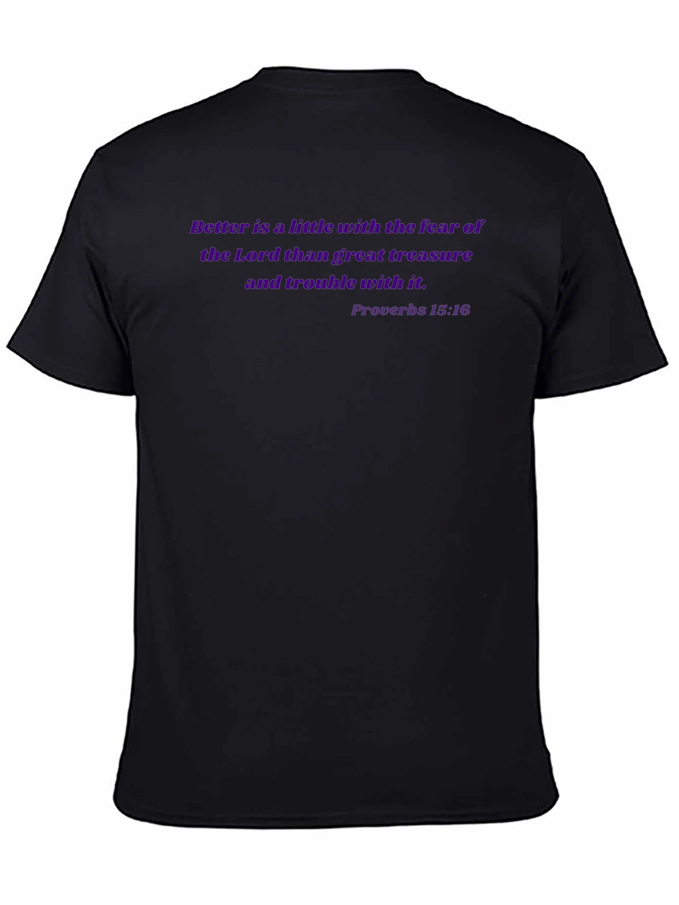 Fear of The Lord Black Graphic Tee