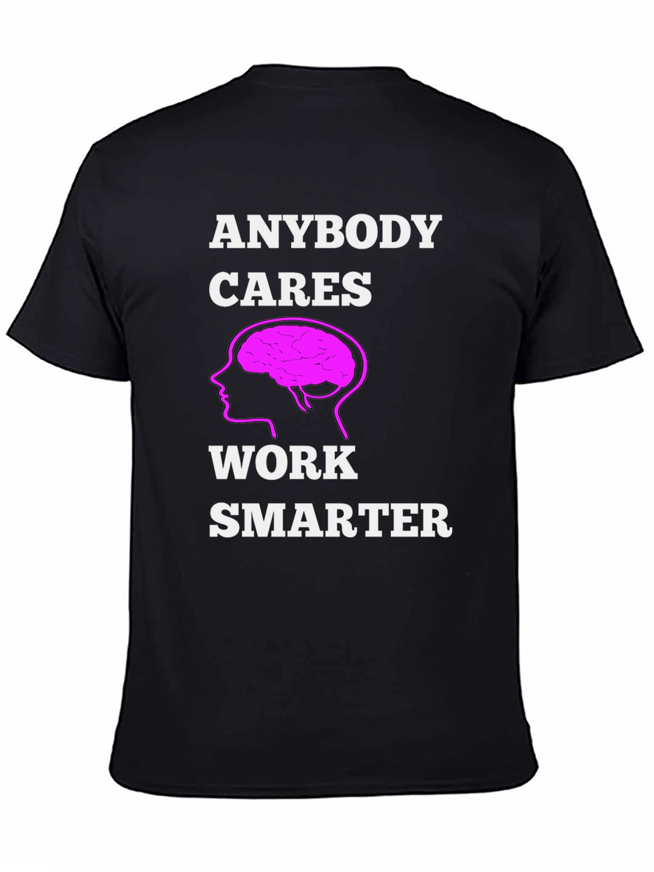 Work Smarter T-Shirt - Brain Graphic Tee