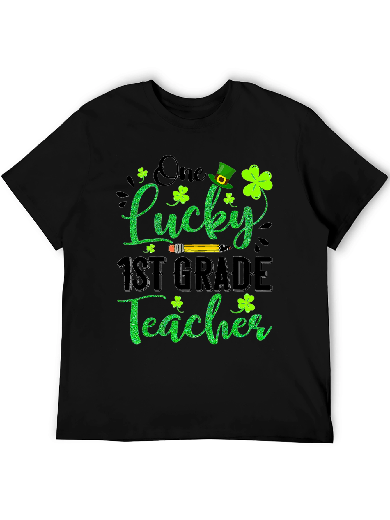 Lucky 1st Grade Teacher St. Patricks Day T-Shirt