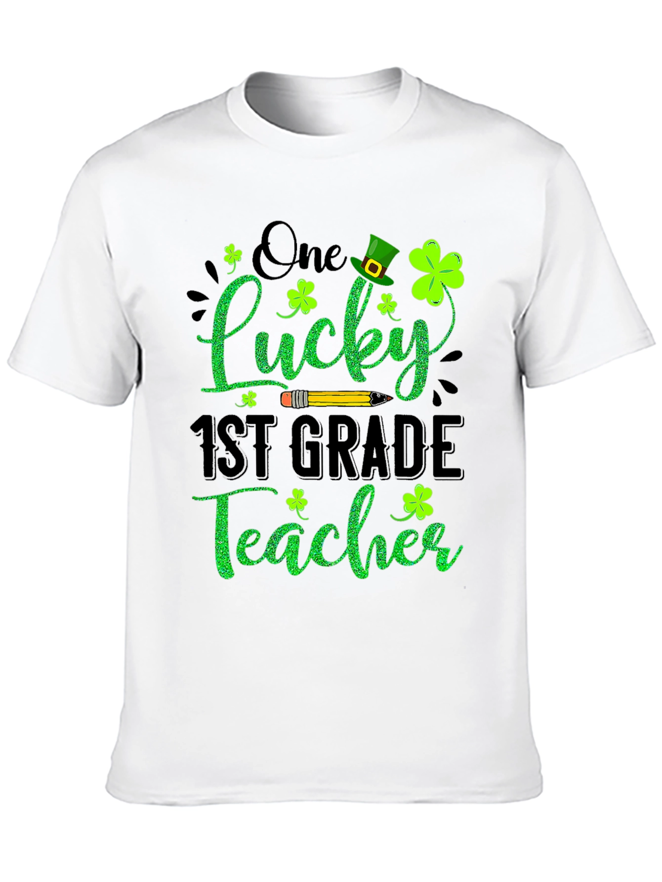 Lucky 1st Grade Teacher St. Patricks Day T-Shirt