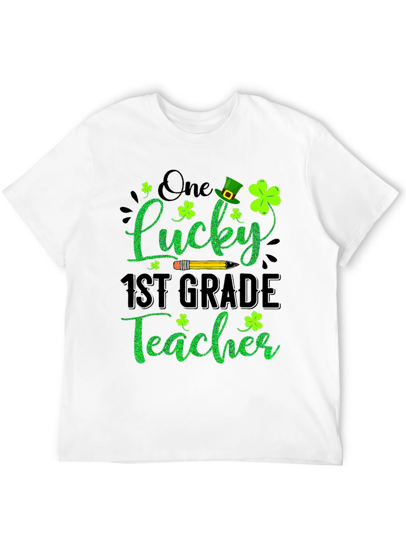 Lucky 1st Grade Teacher St. Patricks Day T-Shirt