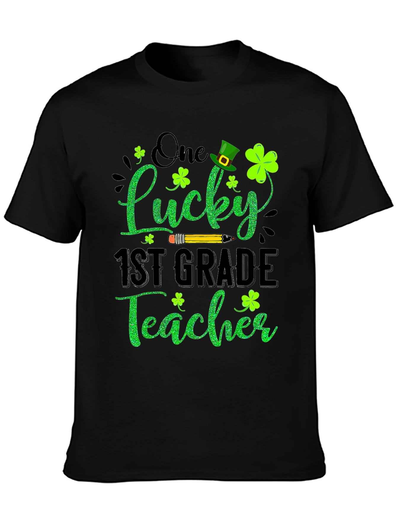 Lucky 1st Grade Teacher St. Patricks Day T-Shirt