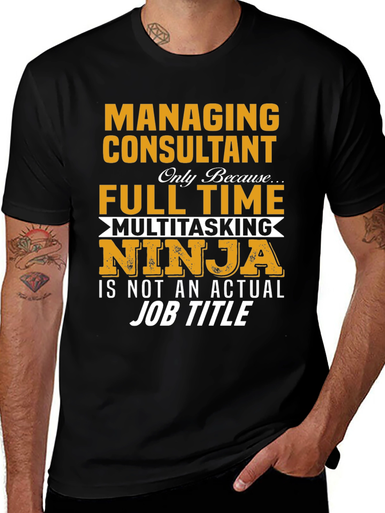 Managing Consultant Ninja T-Shirt