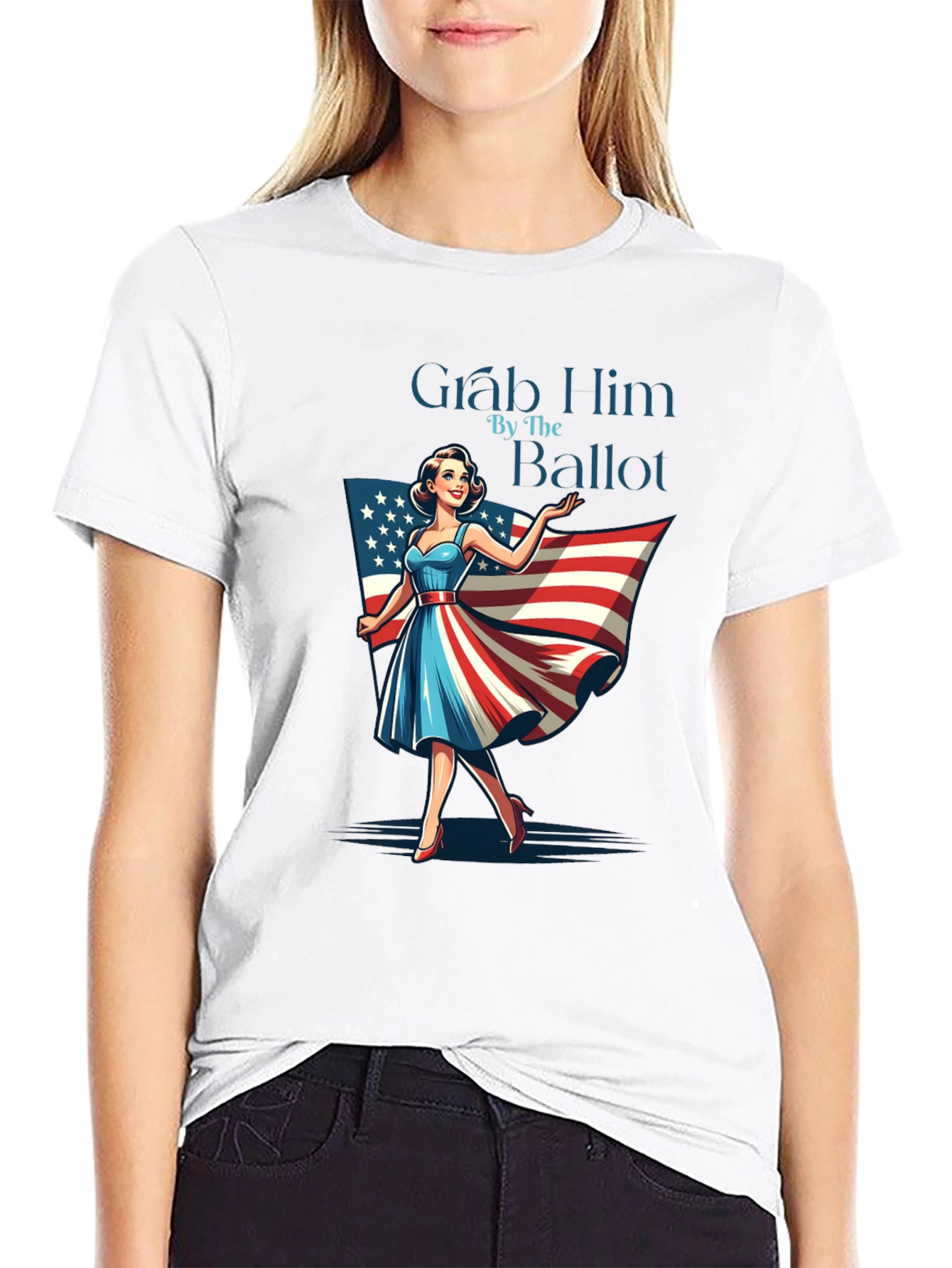Grab Him by The Ballot Graphic Tee