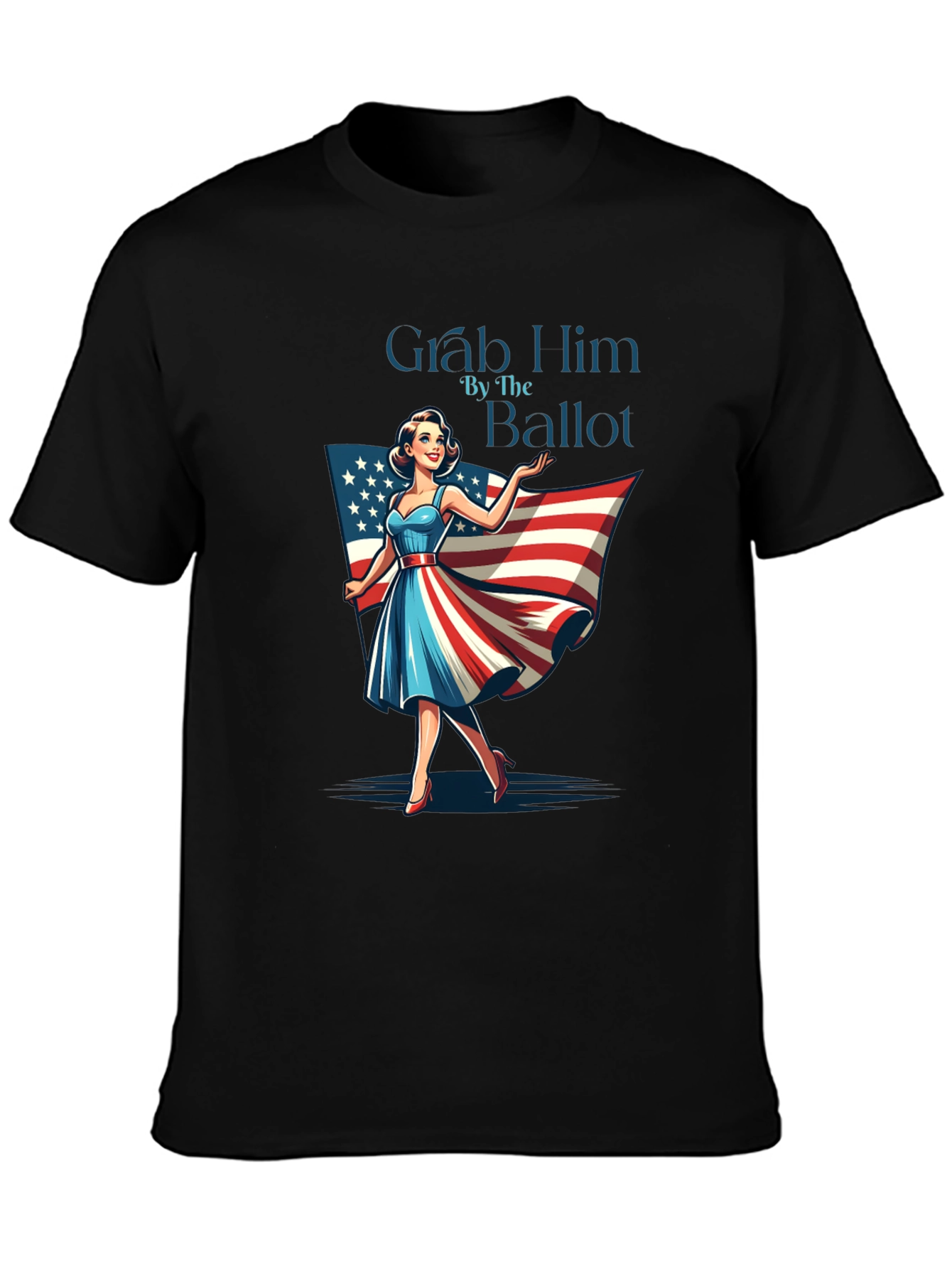 Grab Him by The Ballot Graphic Tee