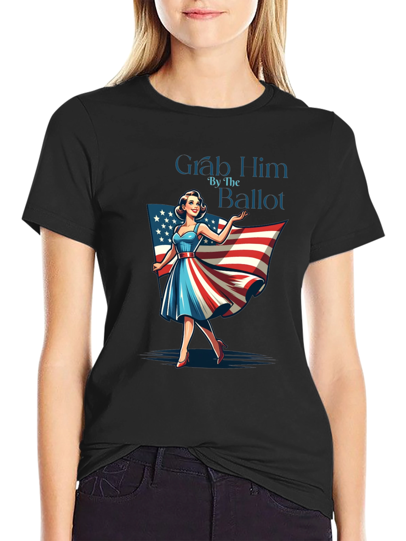 Grab Him by The Ballot Graphic Tee