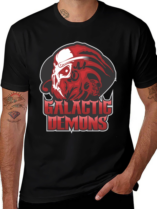Galactic Demons Graphic Tee - Bold Statement Shirt
