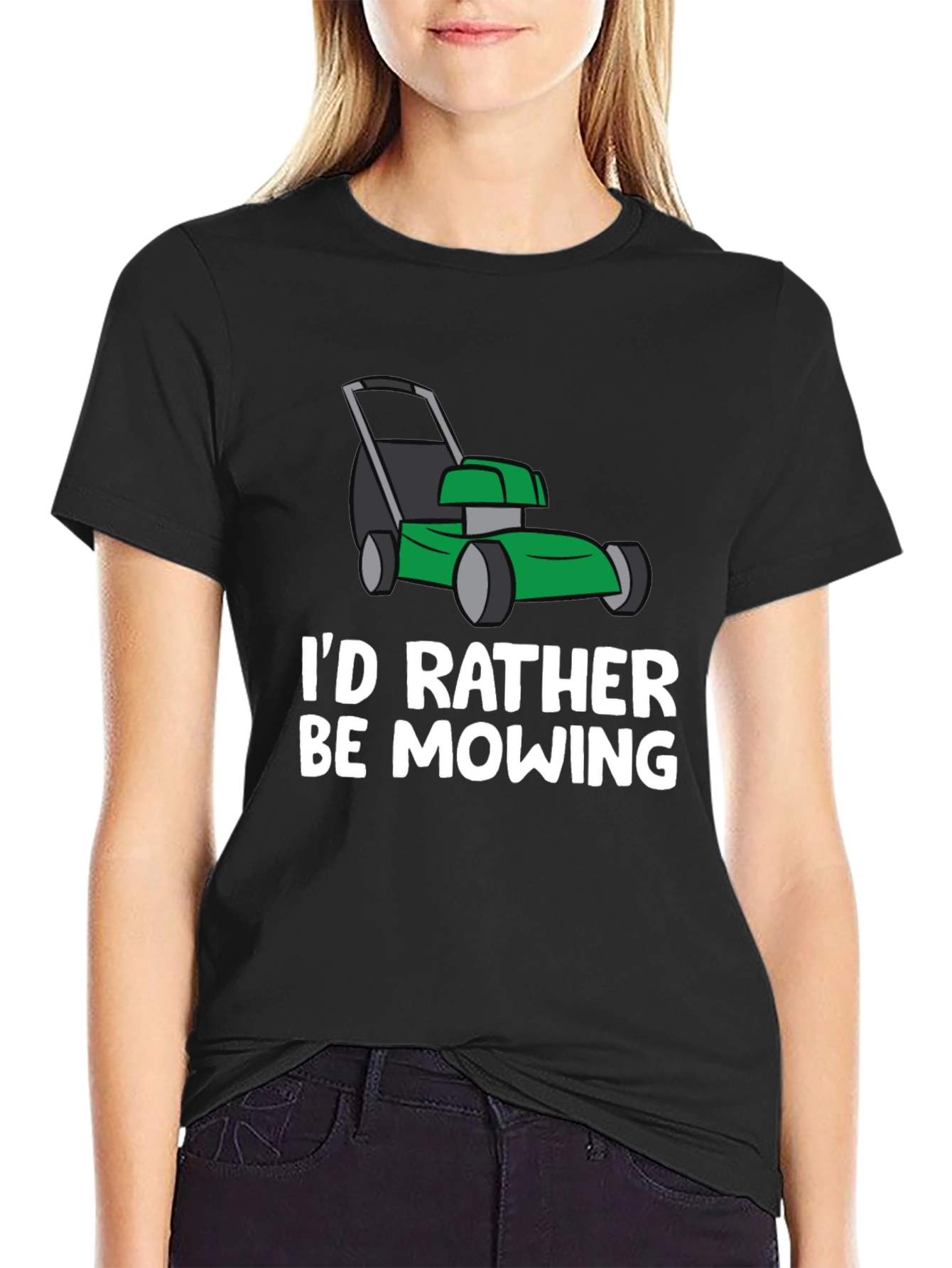 Funny Mowing T-Shirt - Lawn Care Humor
