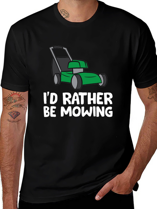 Funny Mowing T-Shirt - Lawn Care Humor