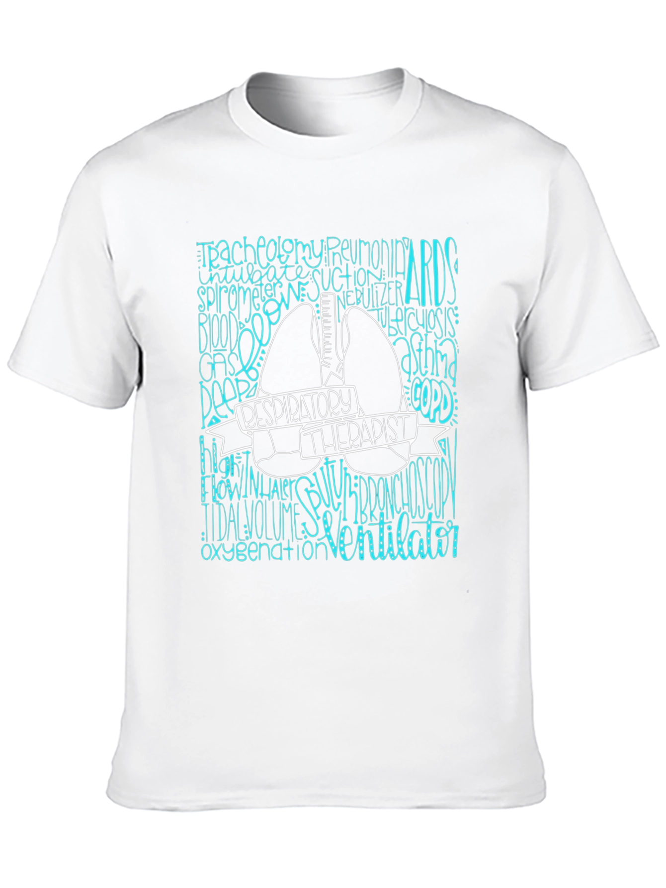 Respiratory Therapist Graphic Tee - Black