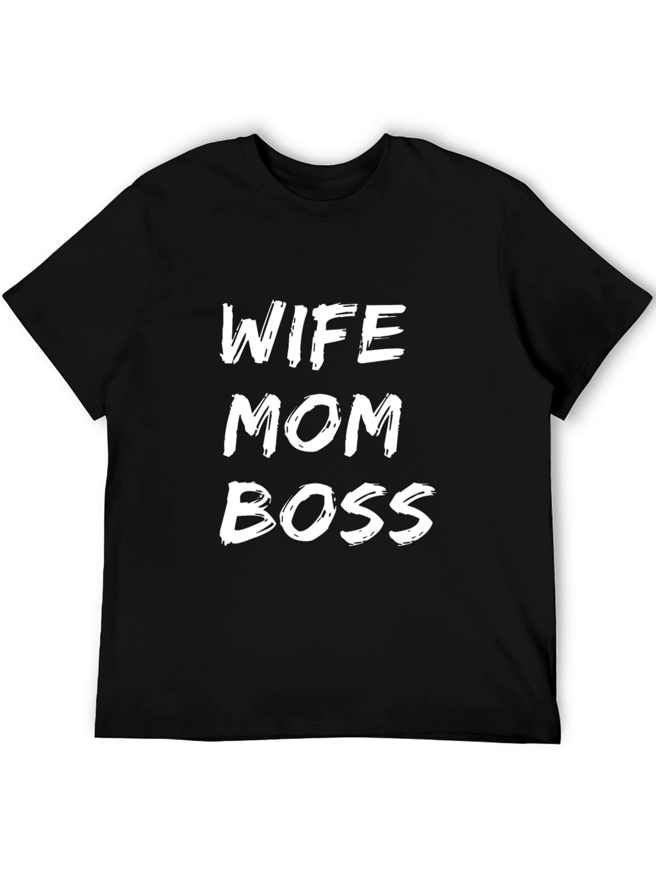 Wife Mom Boss Graphic T-Shirt - Stylish & Empowering