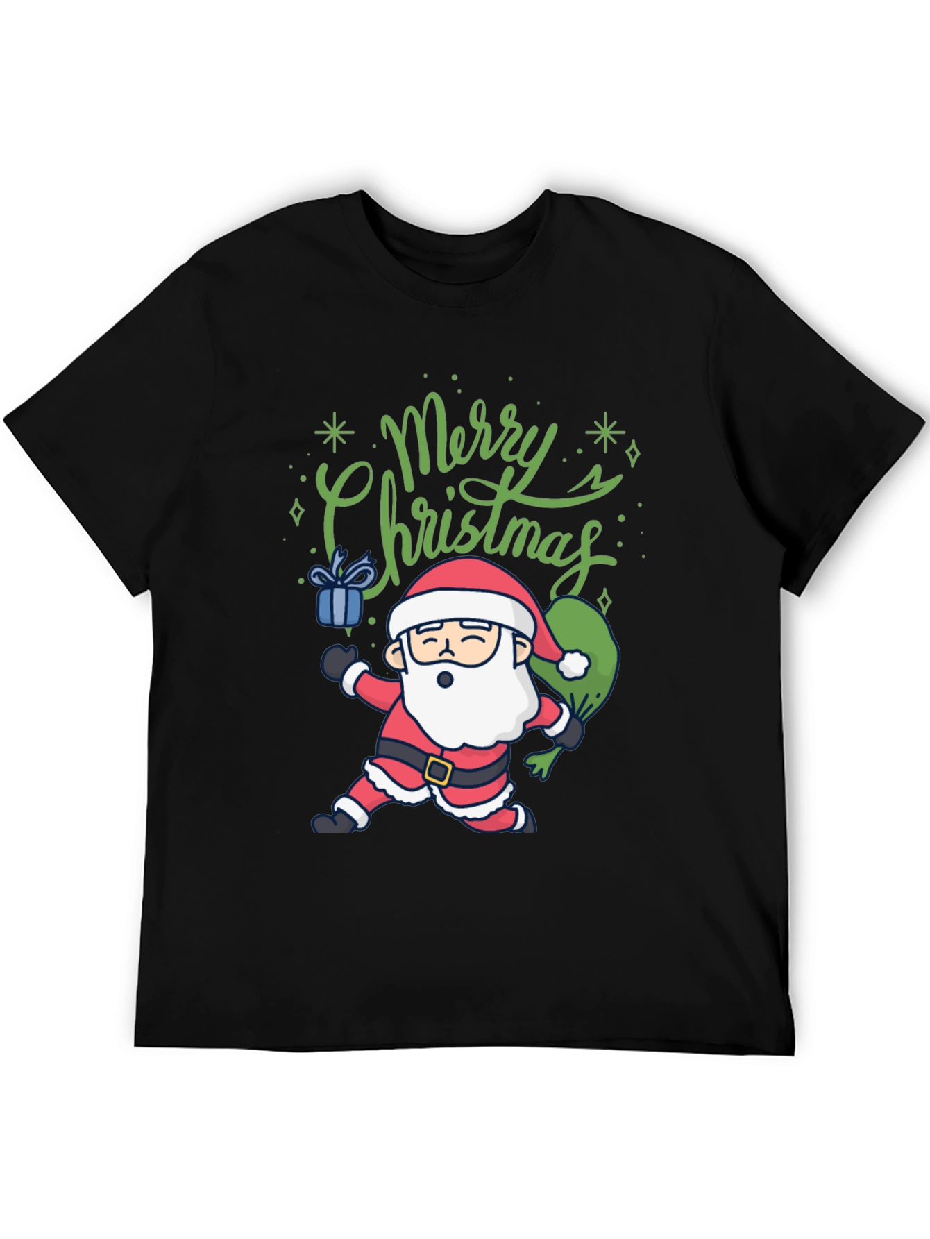 Merry Christmas Santa Graphic Tee