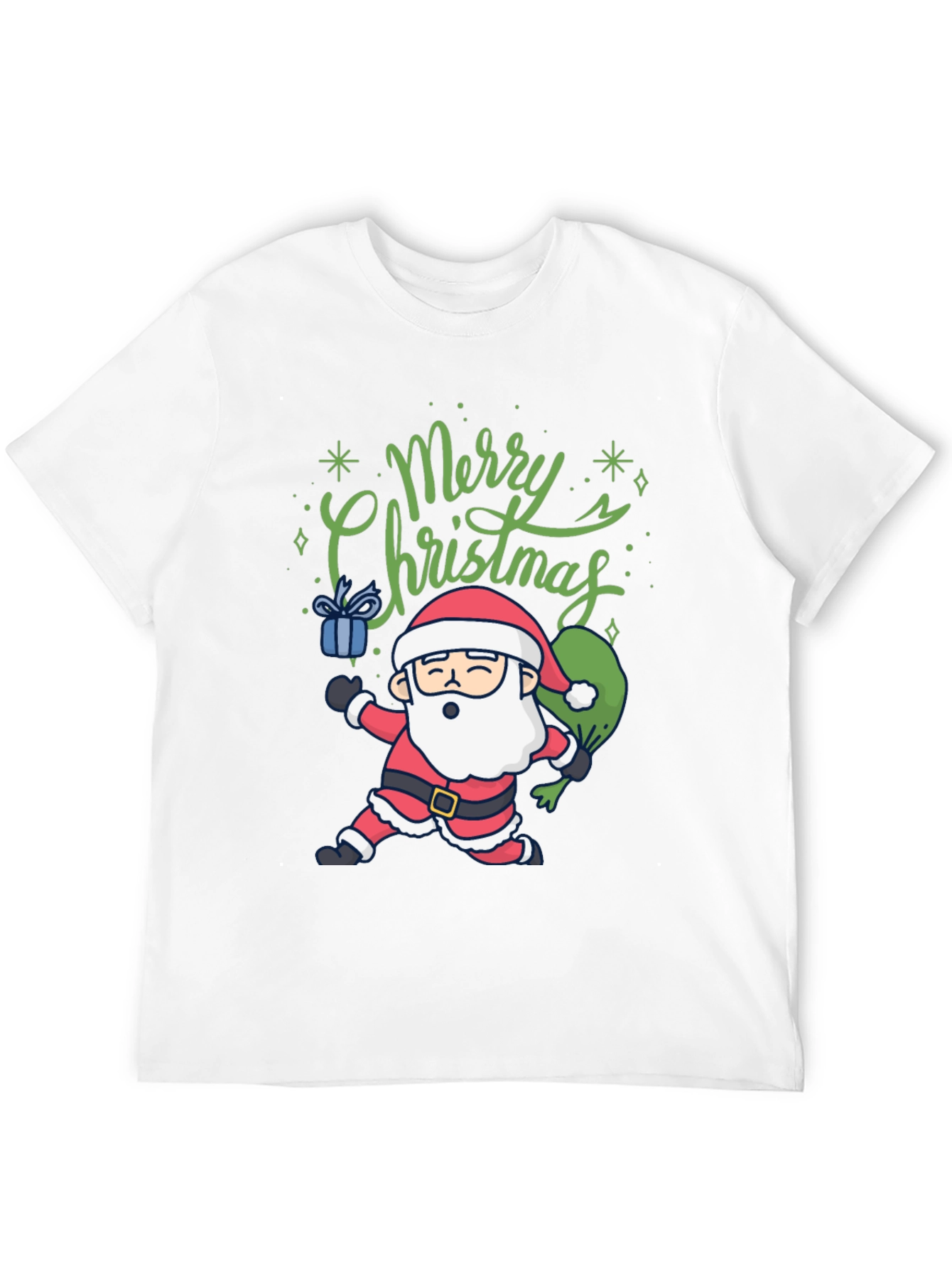 Merry Christmas Santa Graphic Tee