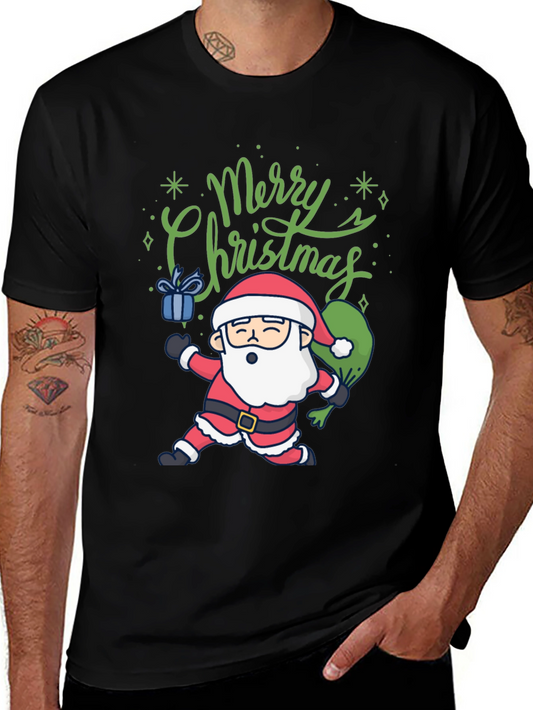 Merry Christmas Santa Graphic Tee