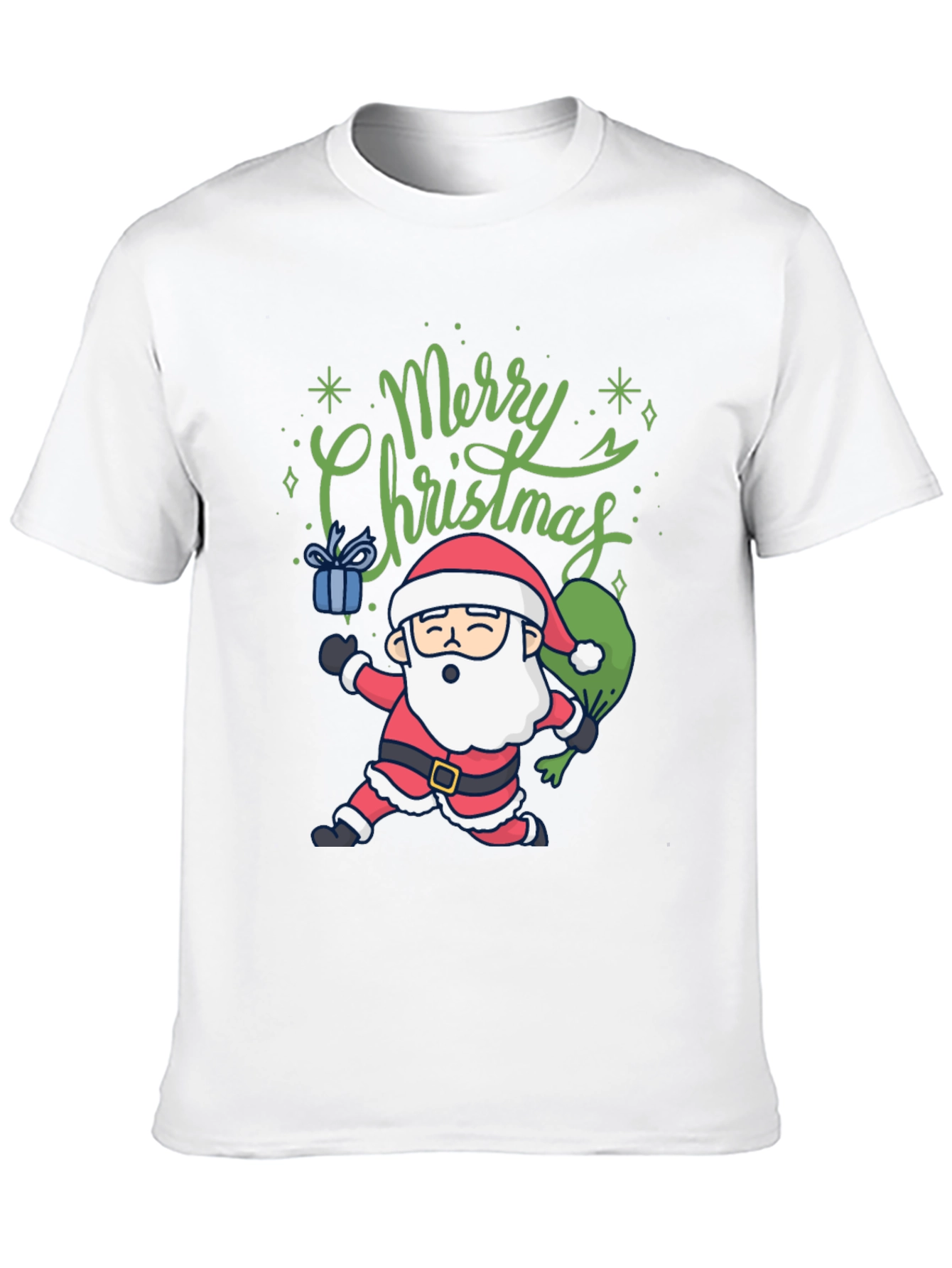 Merry Christmas Santa Graphic Tee