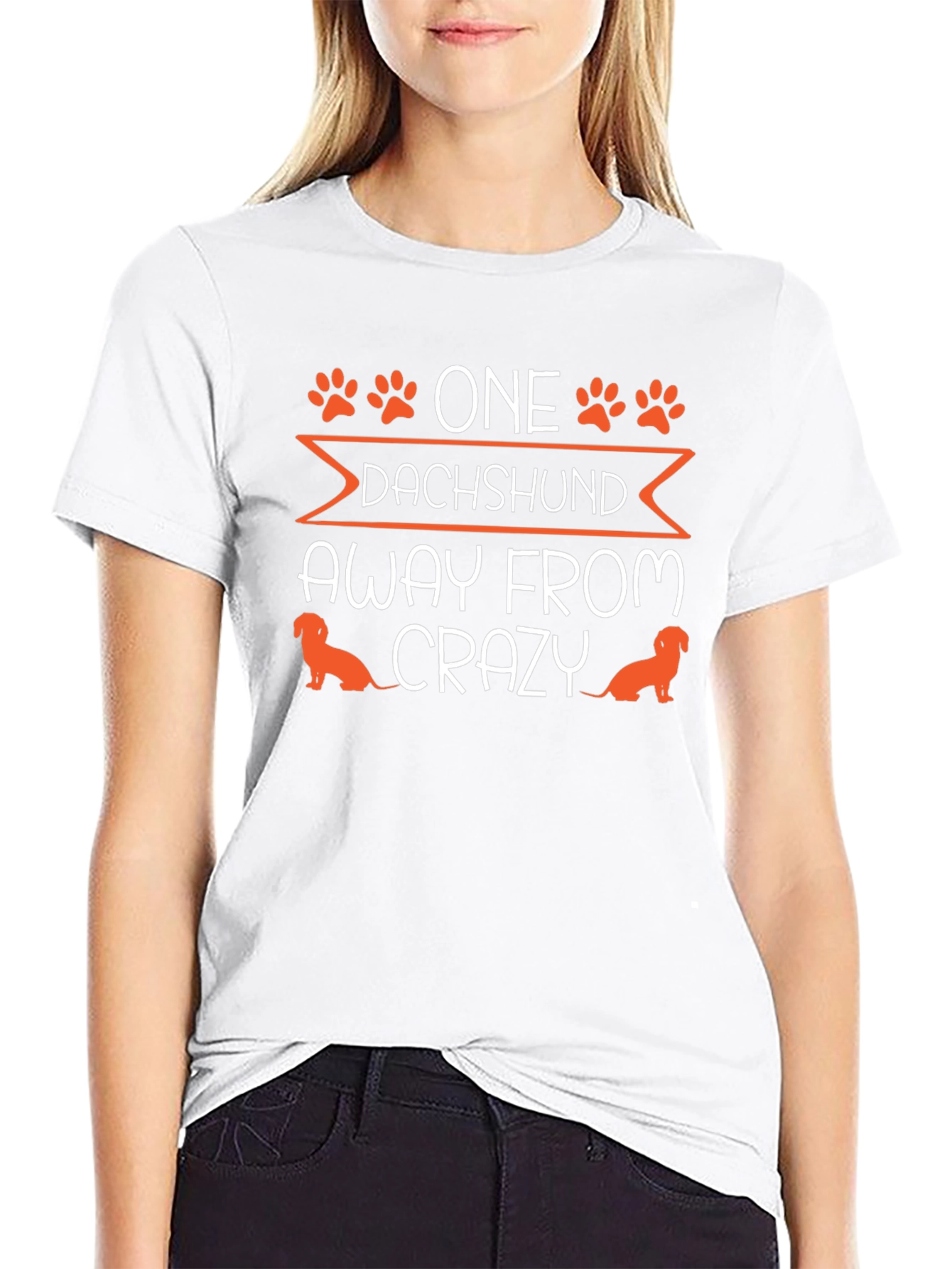 One Dachshund Away From Crazy T-Shirt
