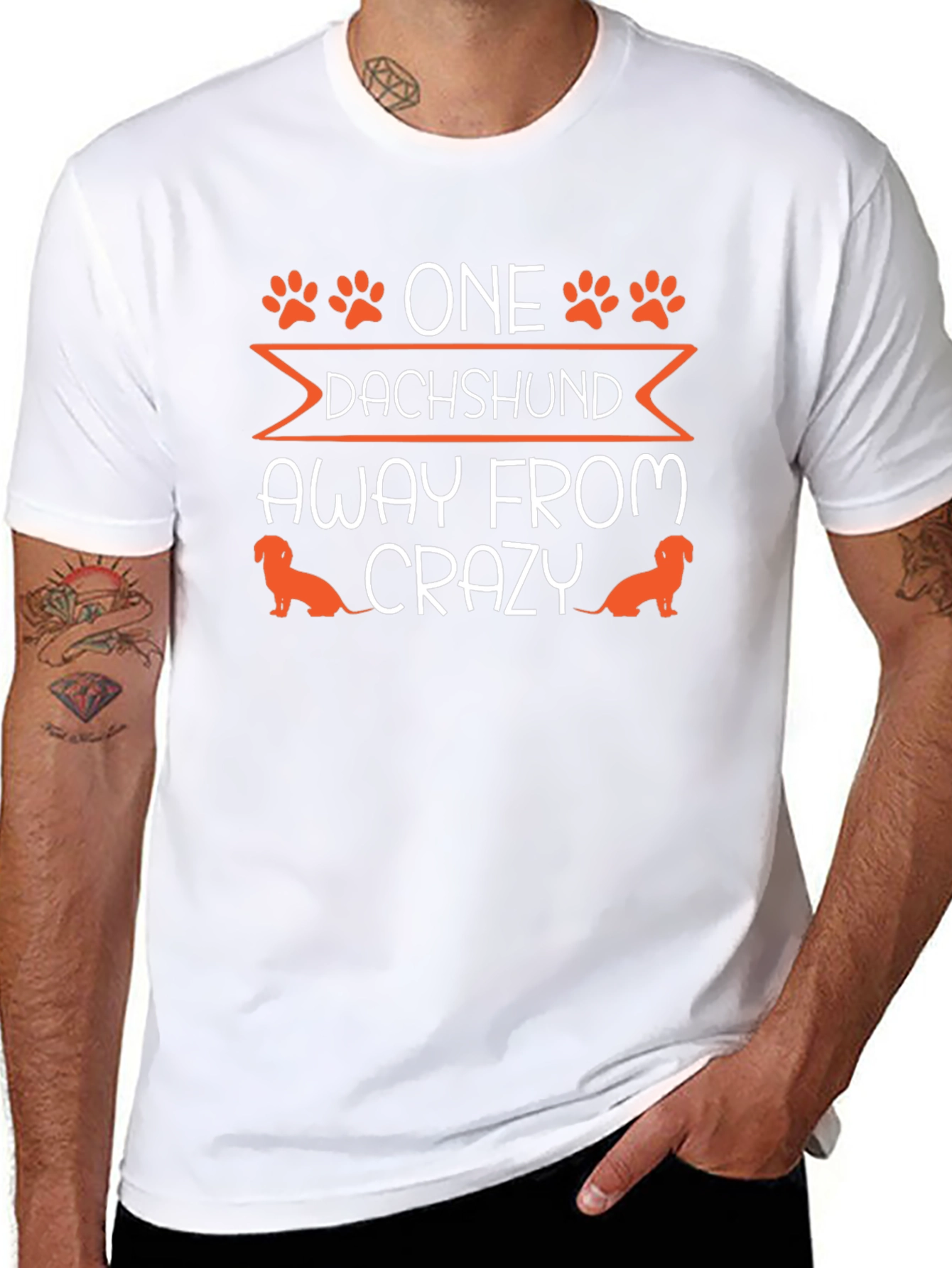One Dachshund Away From Crazy T-Shirt