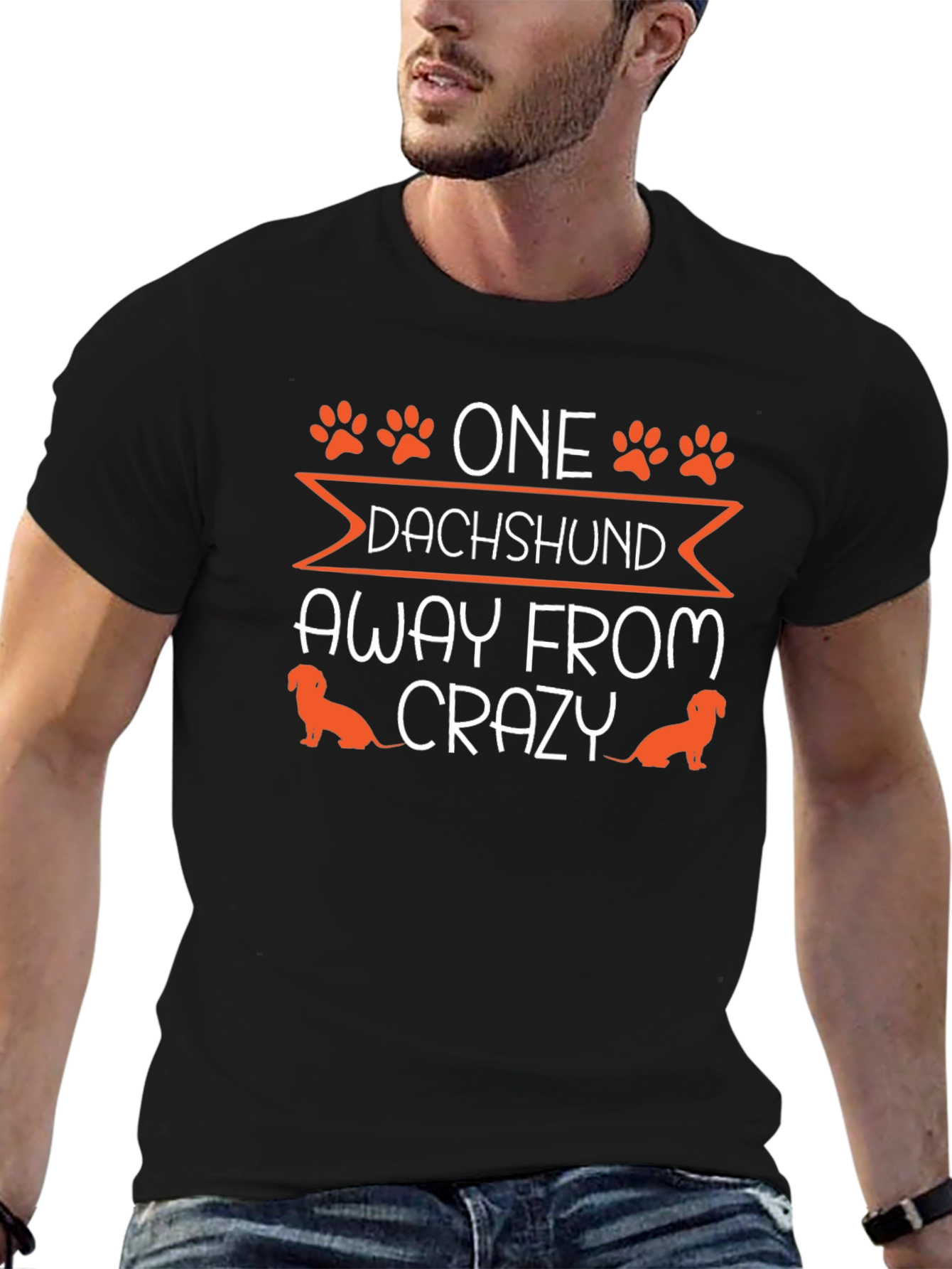 One Dachshund Away From Crazy T-Shirt