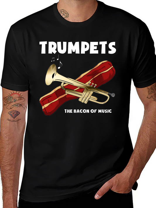 Trumpets The Bacon of Music T-Shirt