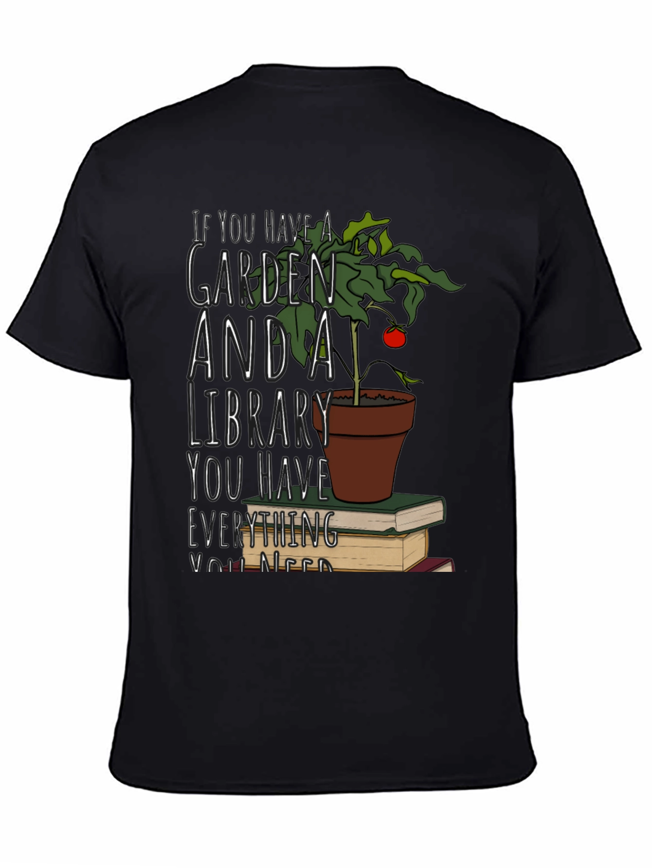 Garden and Library T-Shirt