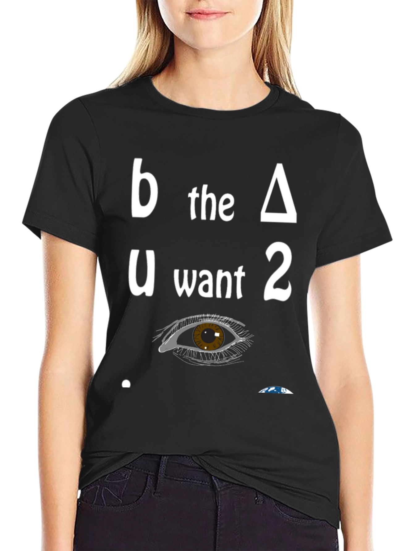 Black Be the Change Graphic T-Shirt