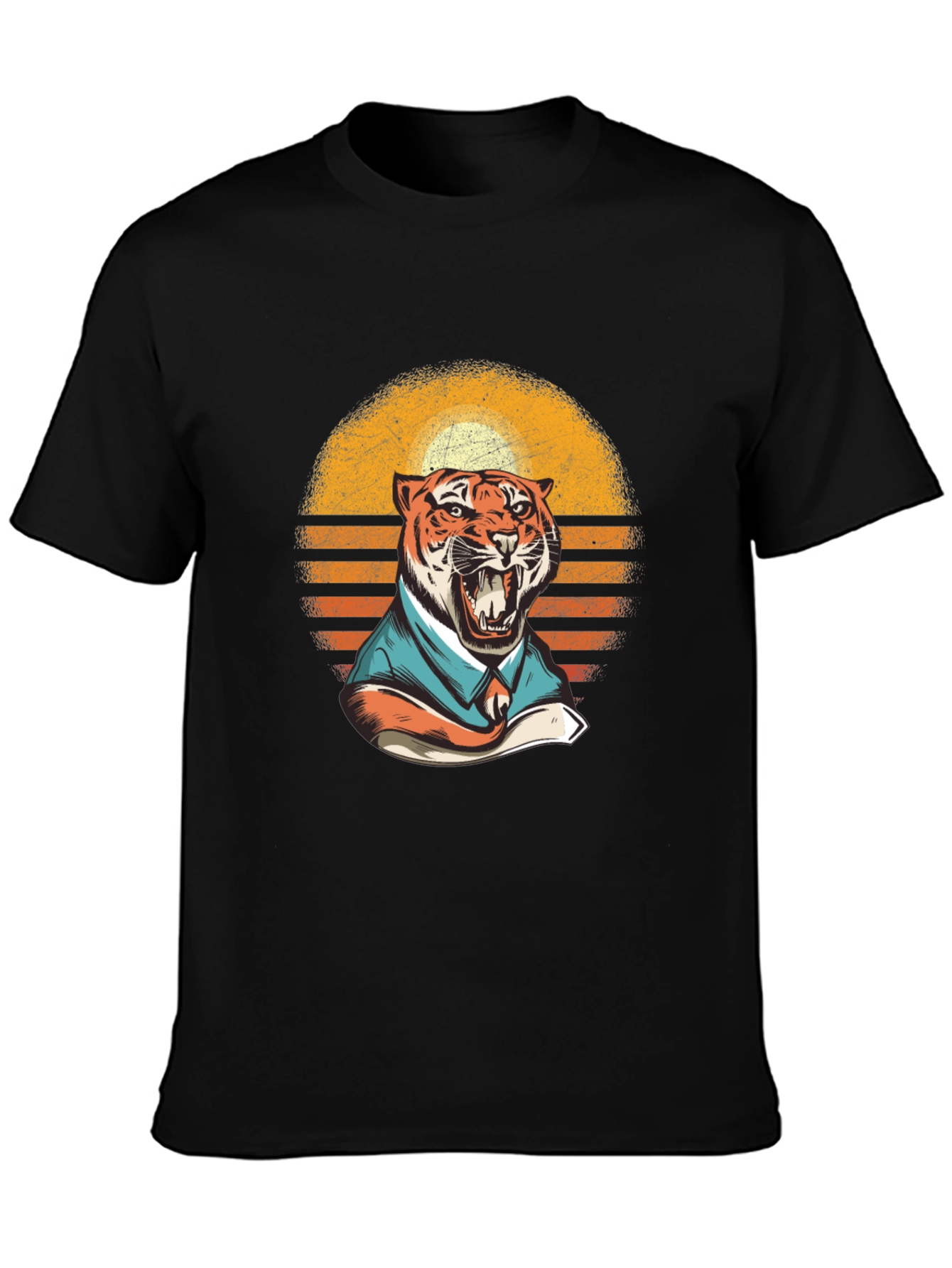 Tiger Business Retro T-Shirt