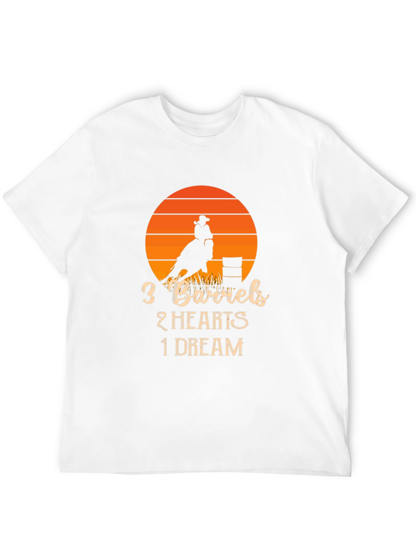3 Barrels 2 Hearts 1 Dream Rodeo T-Shirt