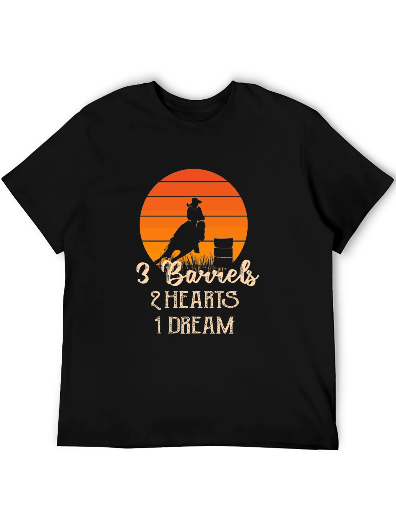 3 Barrels 2 Hearts 1 Dream Rodeo T-Shirt