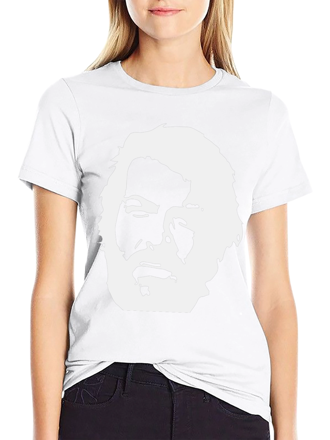 Silhouette Graphic Tee - Black