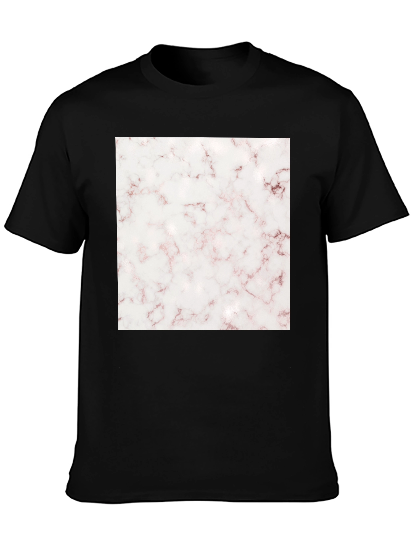 Marble Graphic T-Shirt - Modern Print Tee