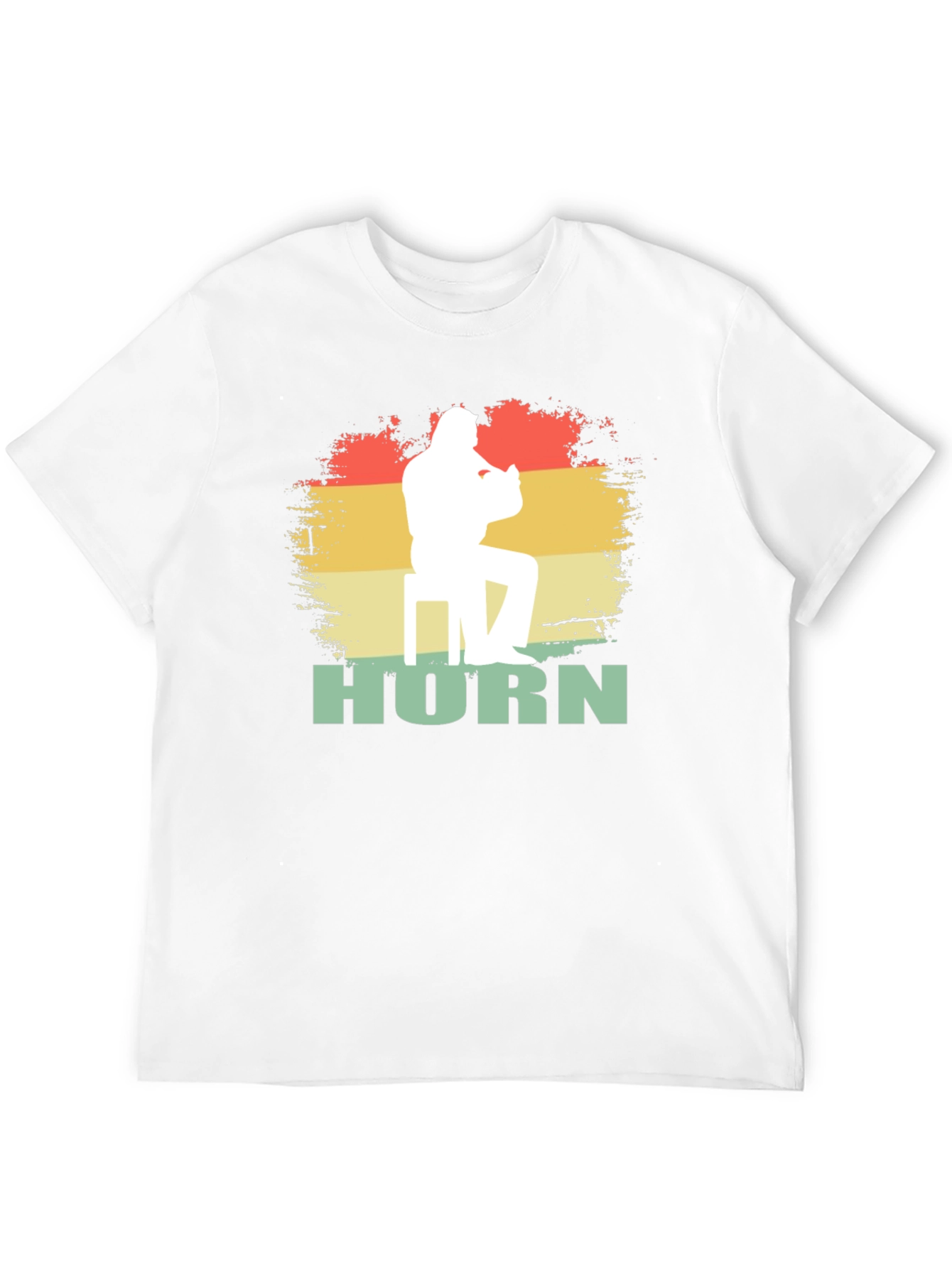 Horn Player Graphic T-Shirt