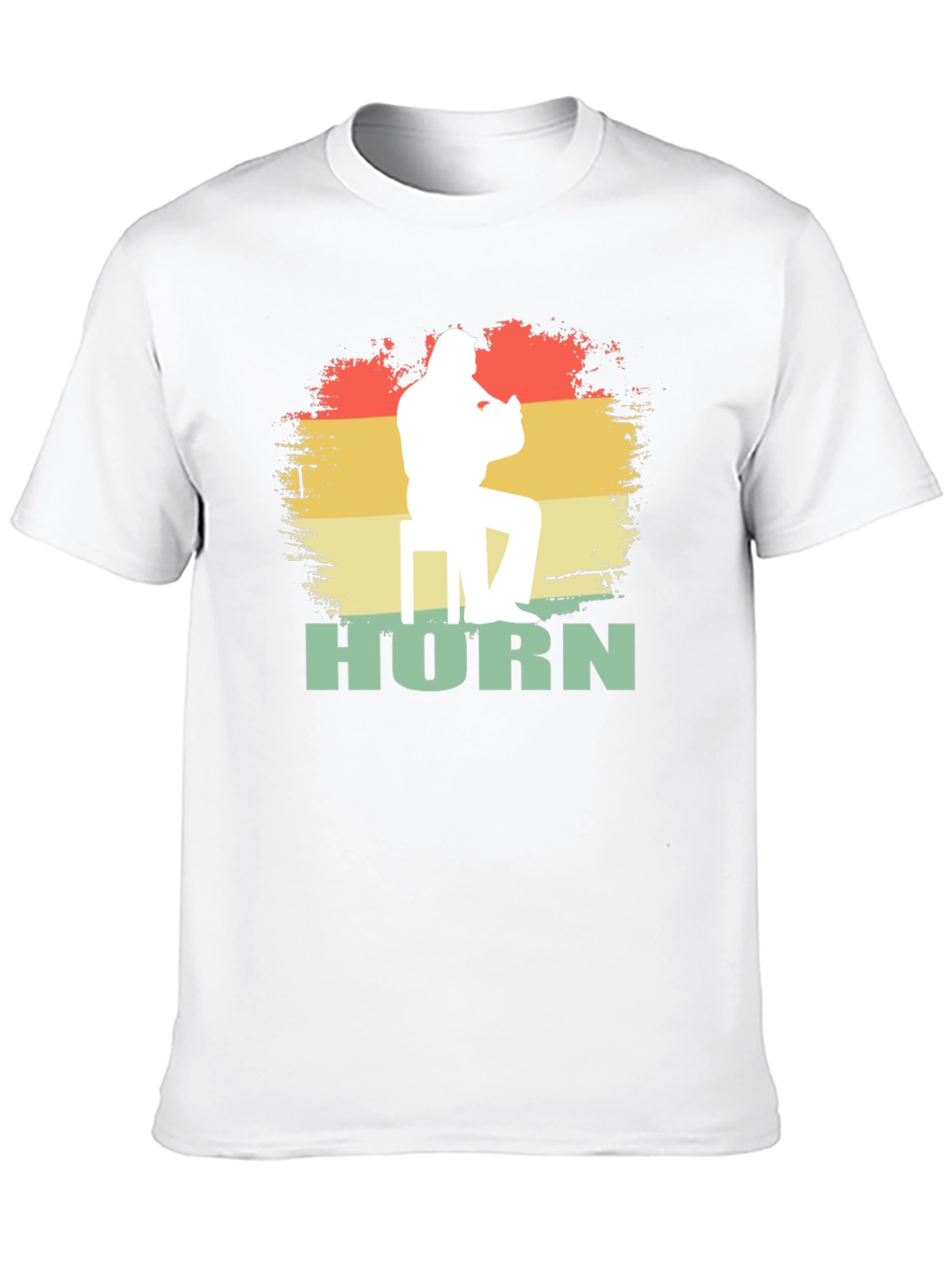 Horn Player Graphic T-Shirt