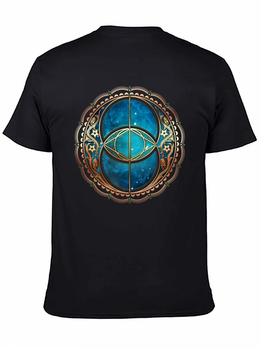 Mystic Circle Graphic Tee - Black T-Shirt