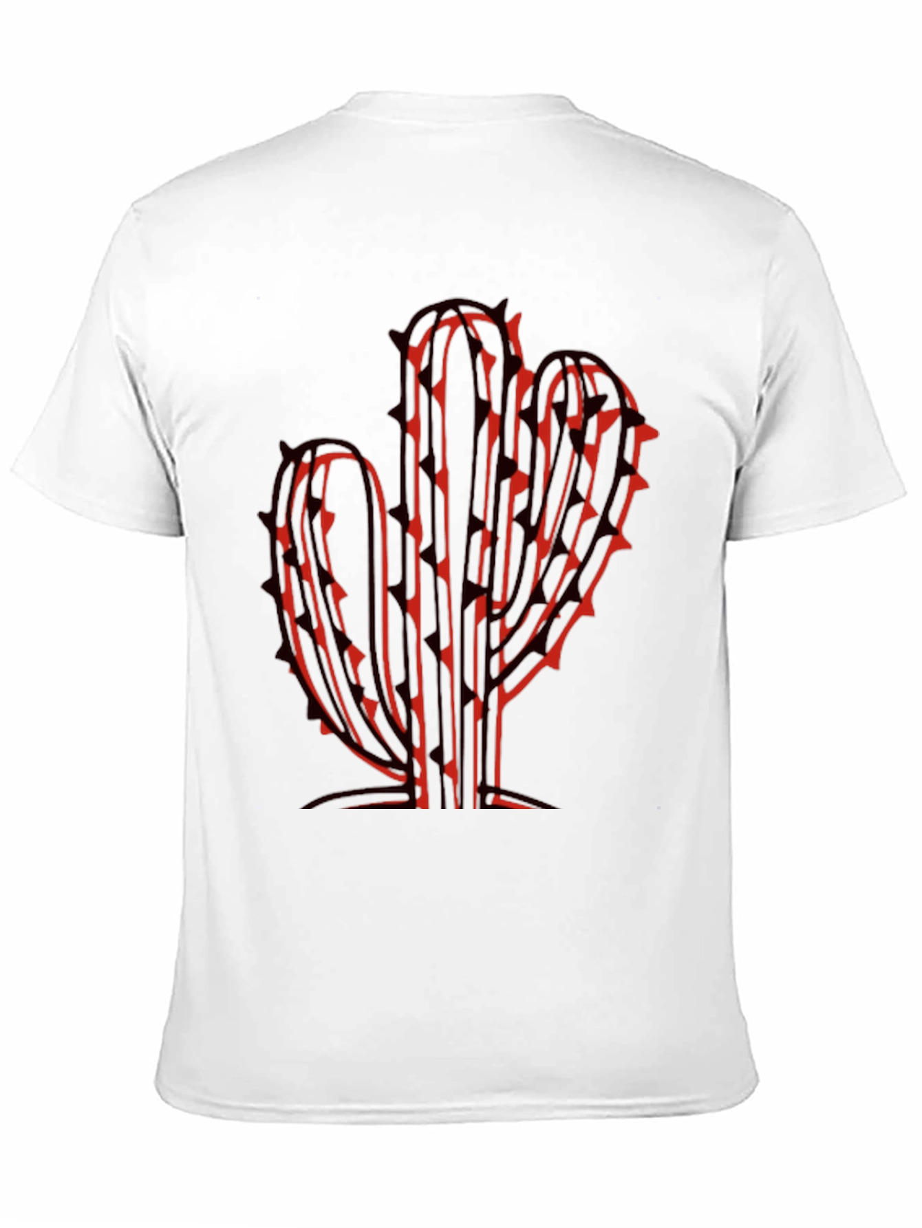 Mens Cactus Graphic Tee - Bold Desert Style