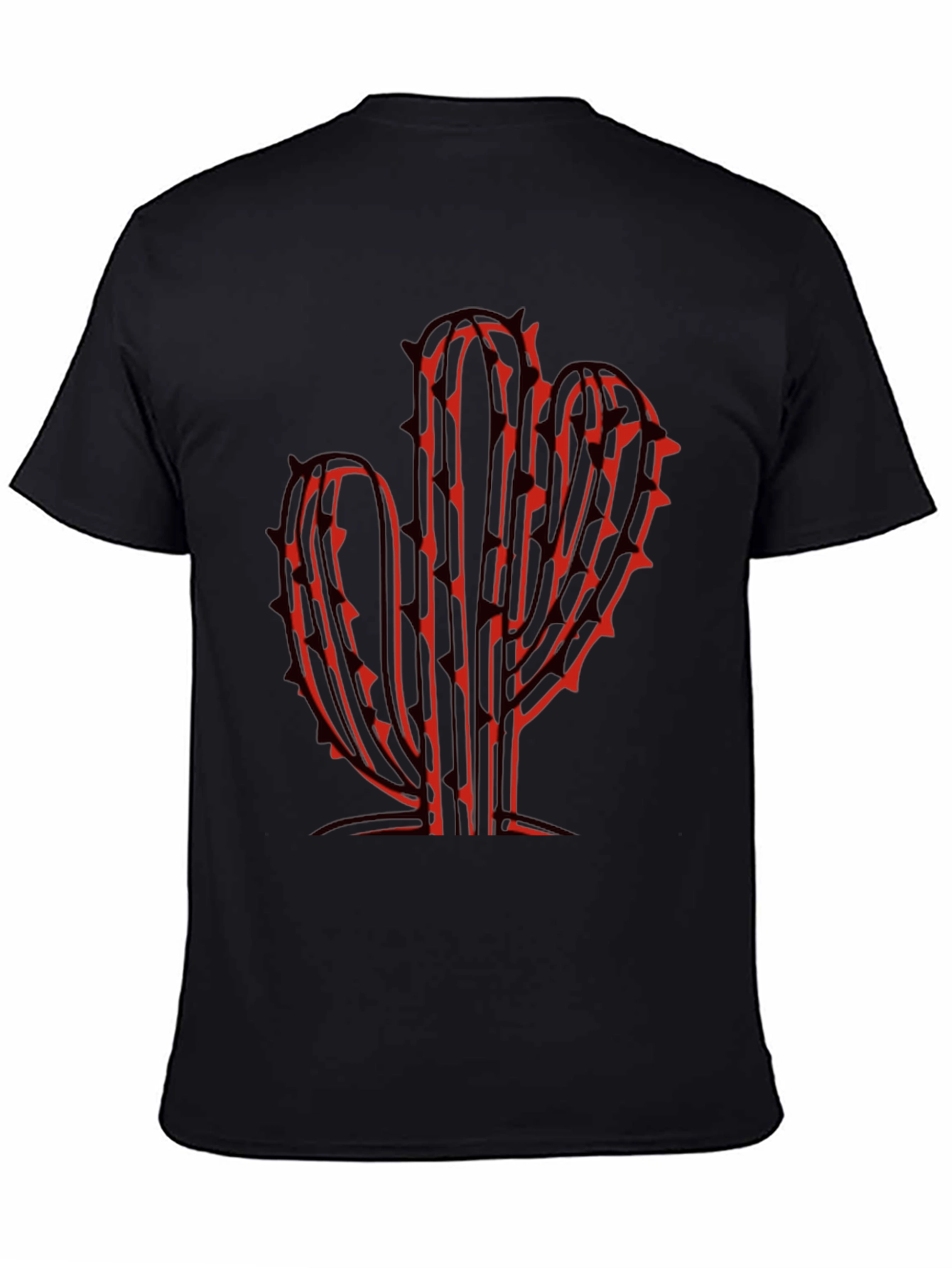 Mens Cactus Graphic Tee - Bold Desert Style