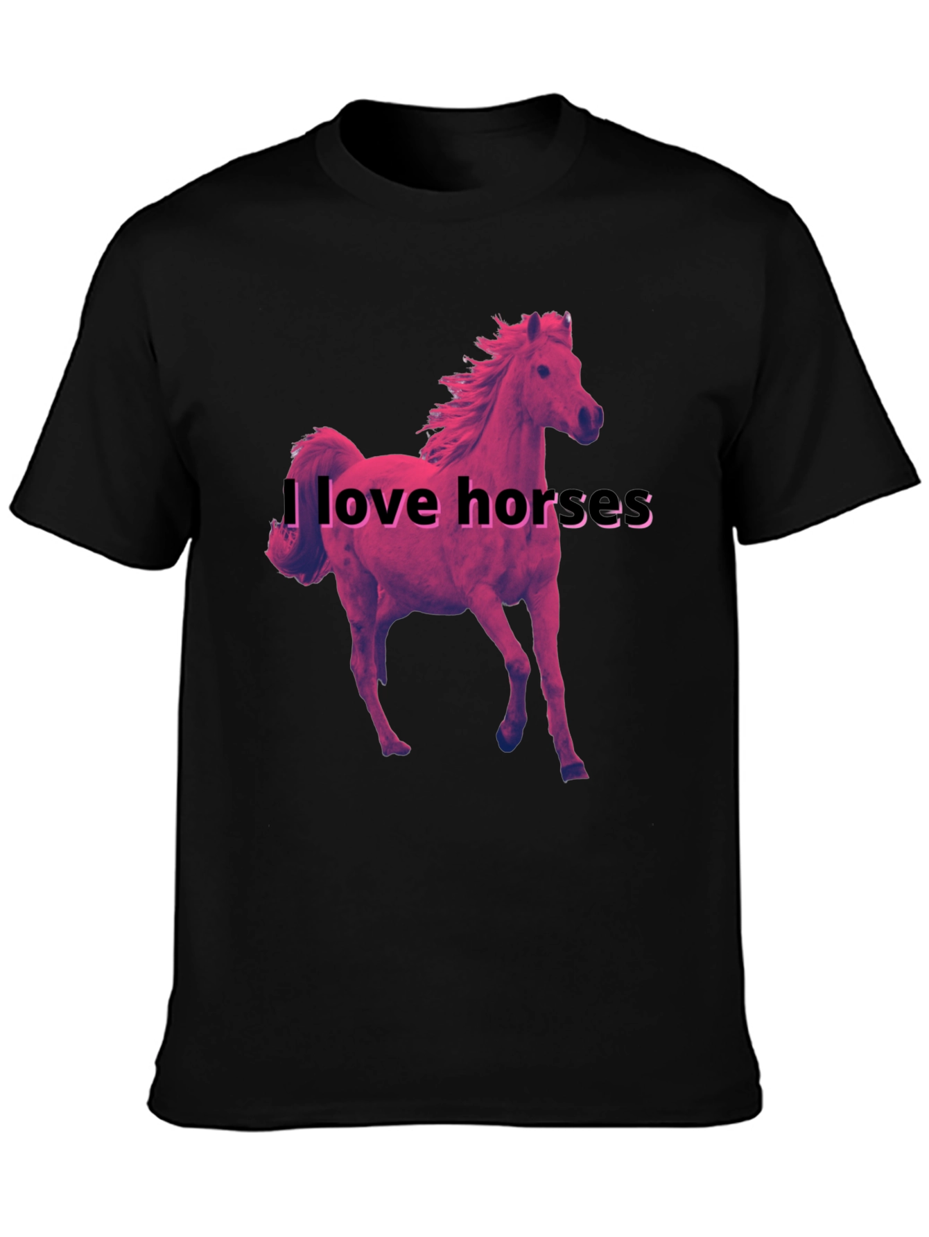 I Love Horses Graphic T-Shirt