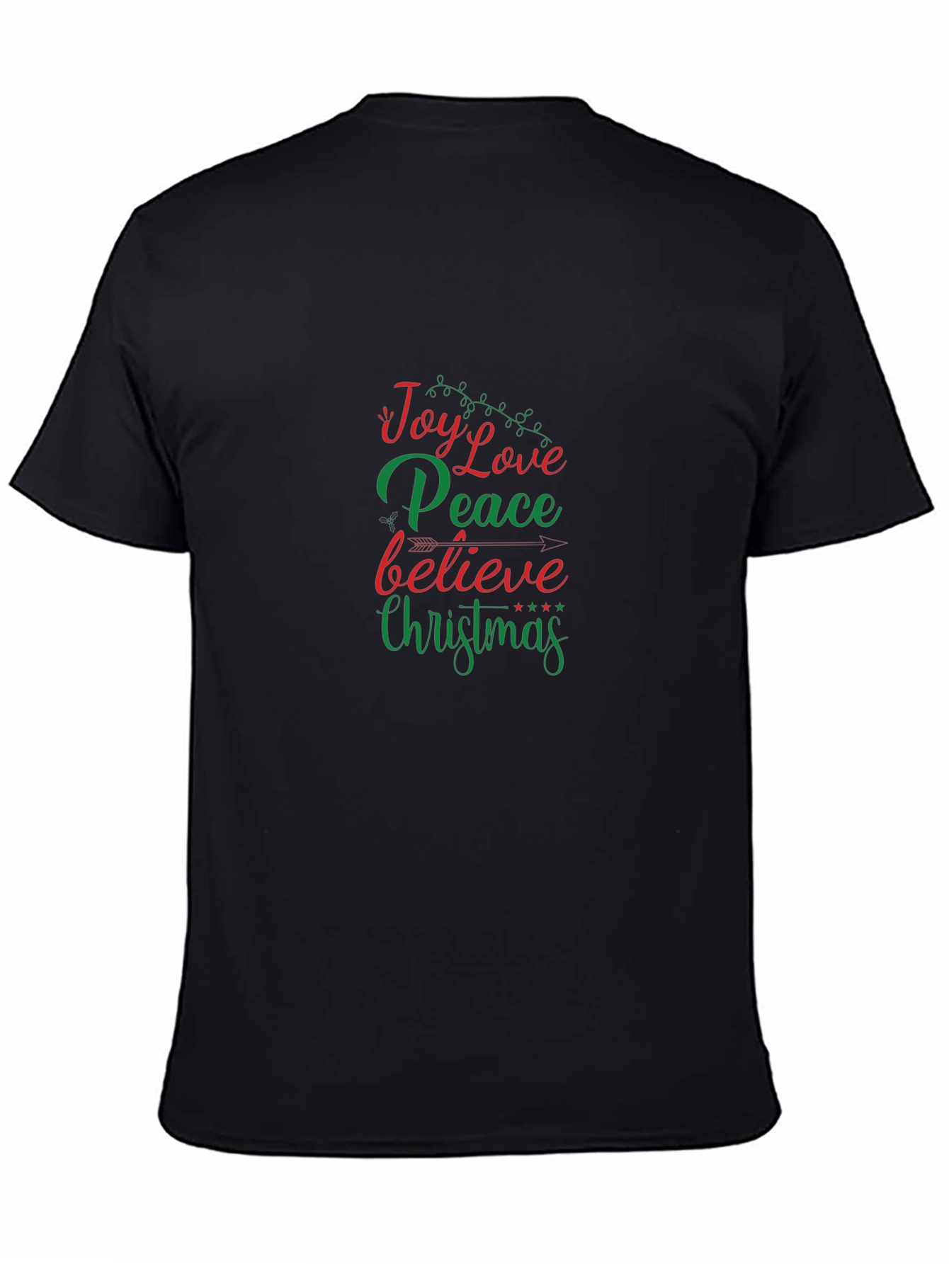 Holiday Cheer T-Shirt - Joy Love Peace
