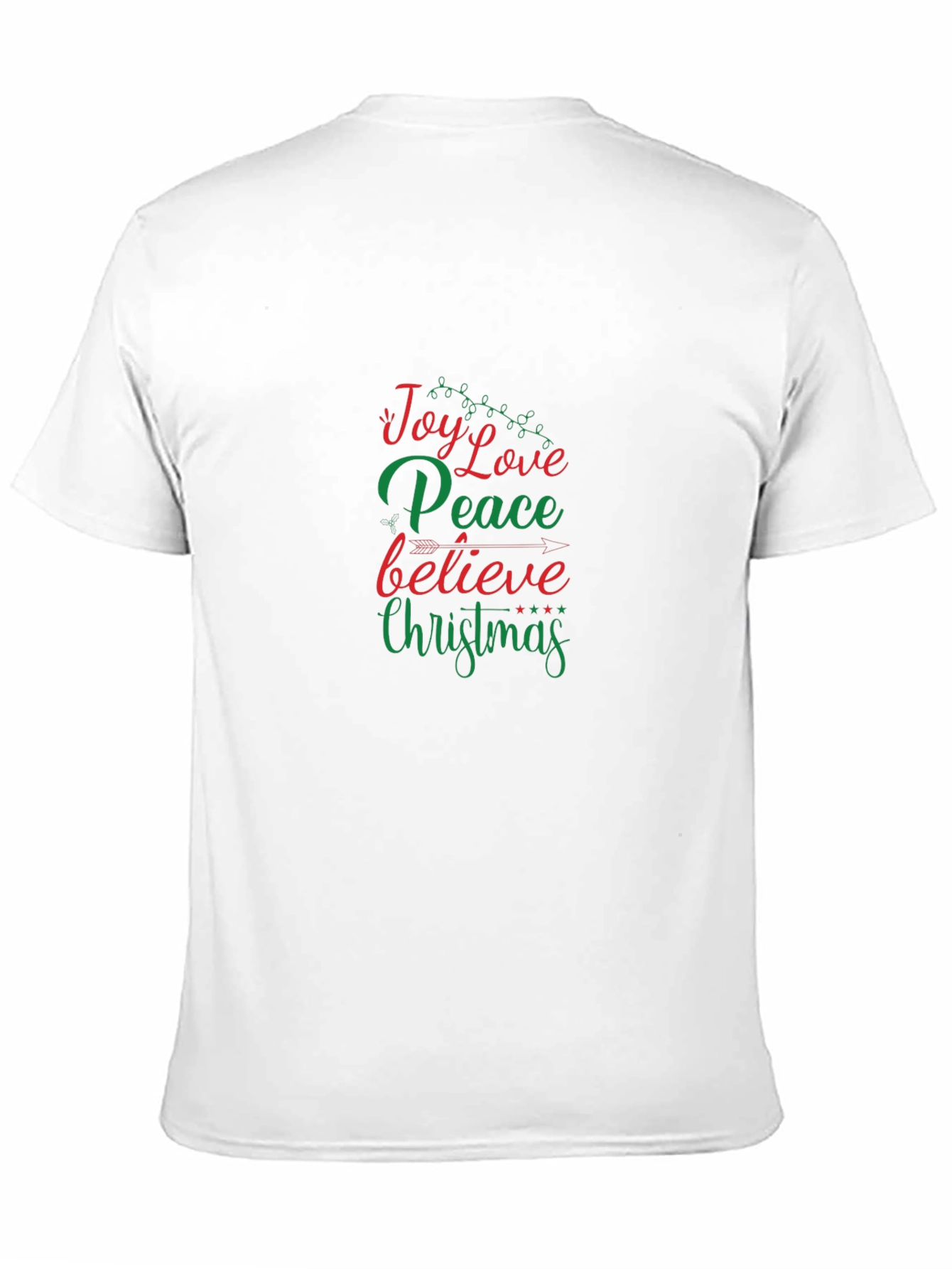 Holiday Cheer T-Shirt - Joy Love Peace