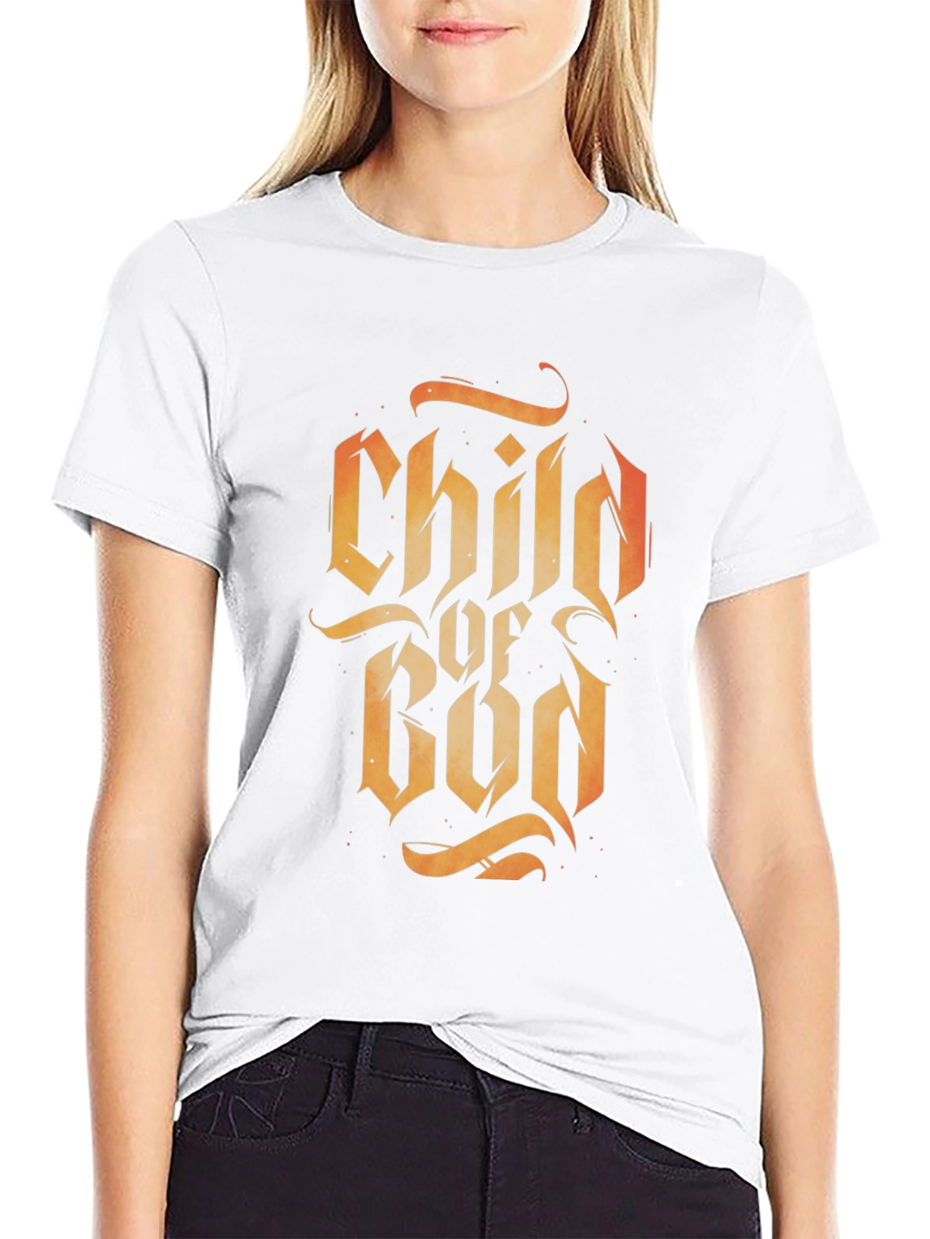 Child of God Graphic Black Tee