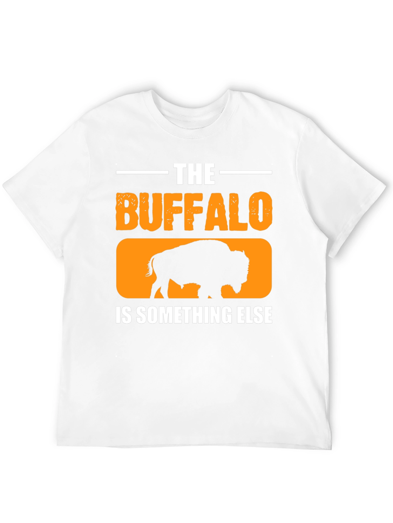 The Buffalo is Something Else Black T-Shirt