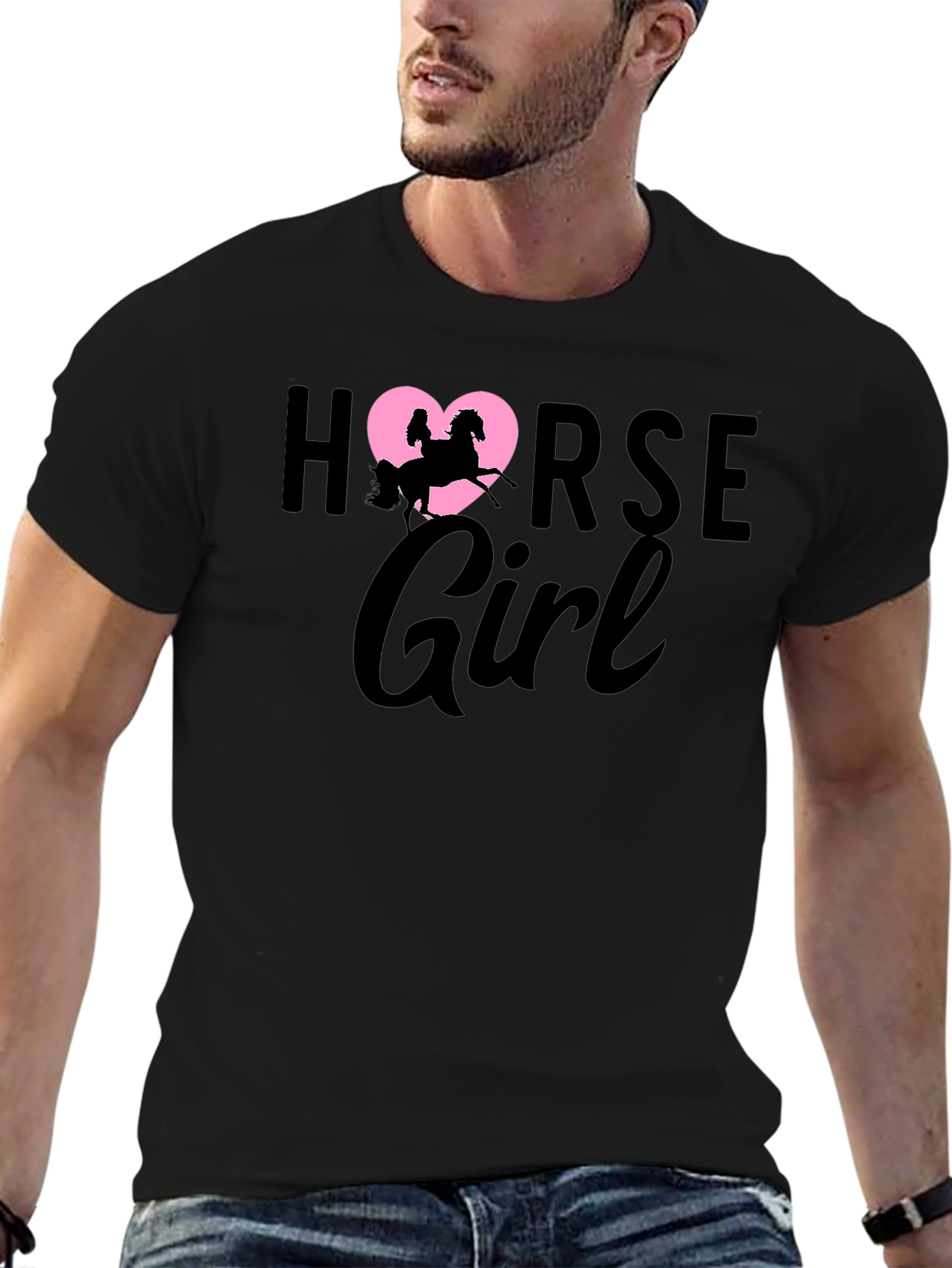 Horse Girl T-Shirt - Equestrian Rider Tee