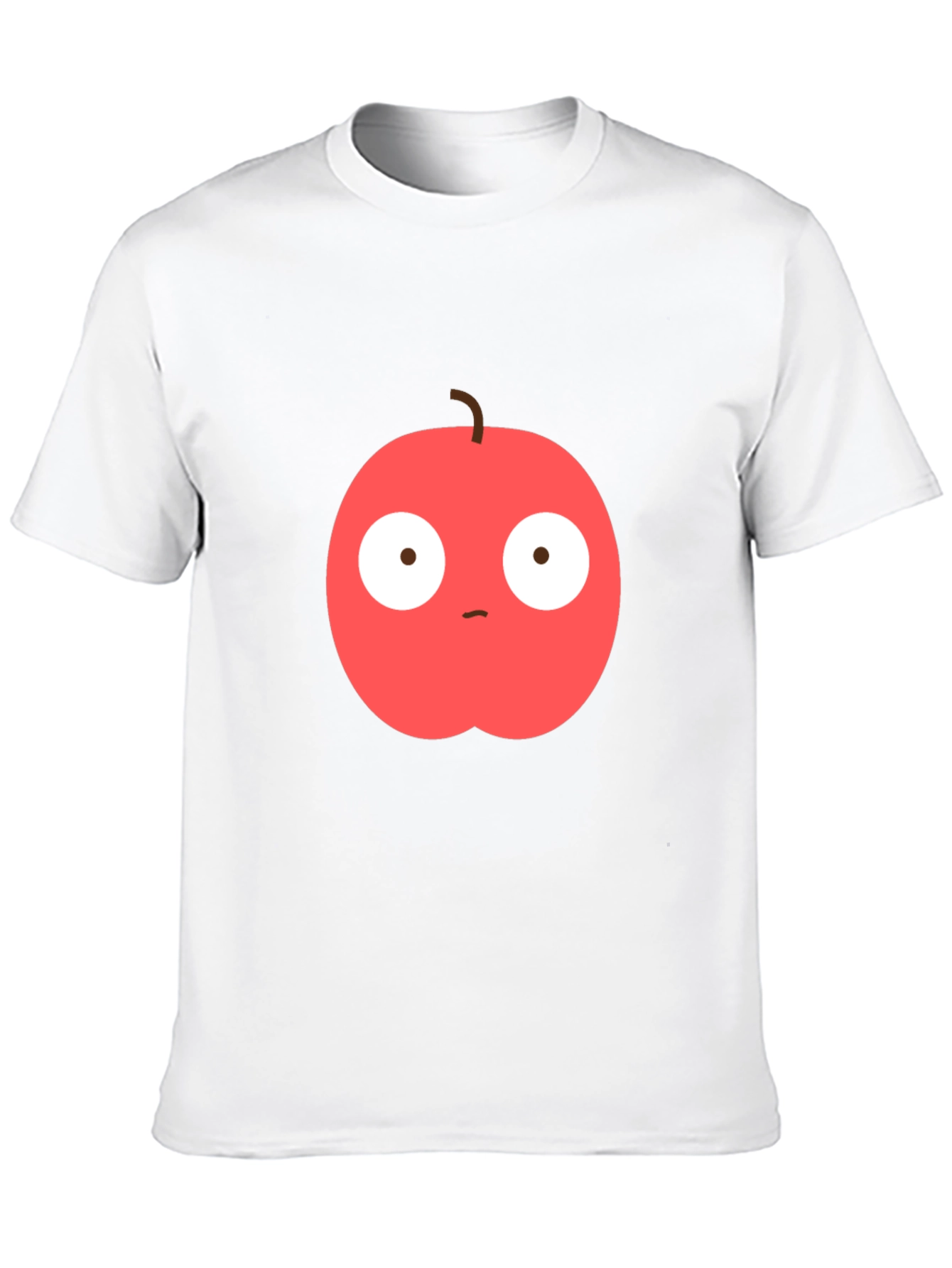 Funny Apple Graphic T-Shirt - Unisex Casual Wear