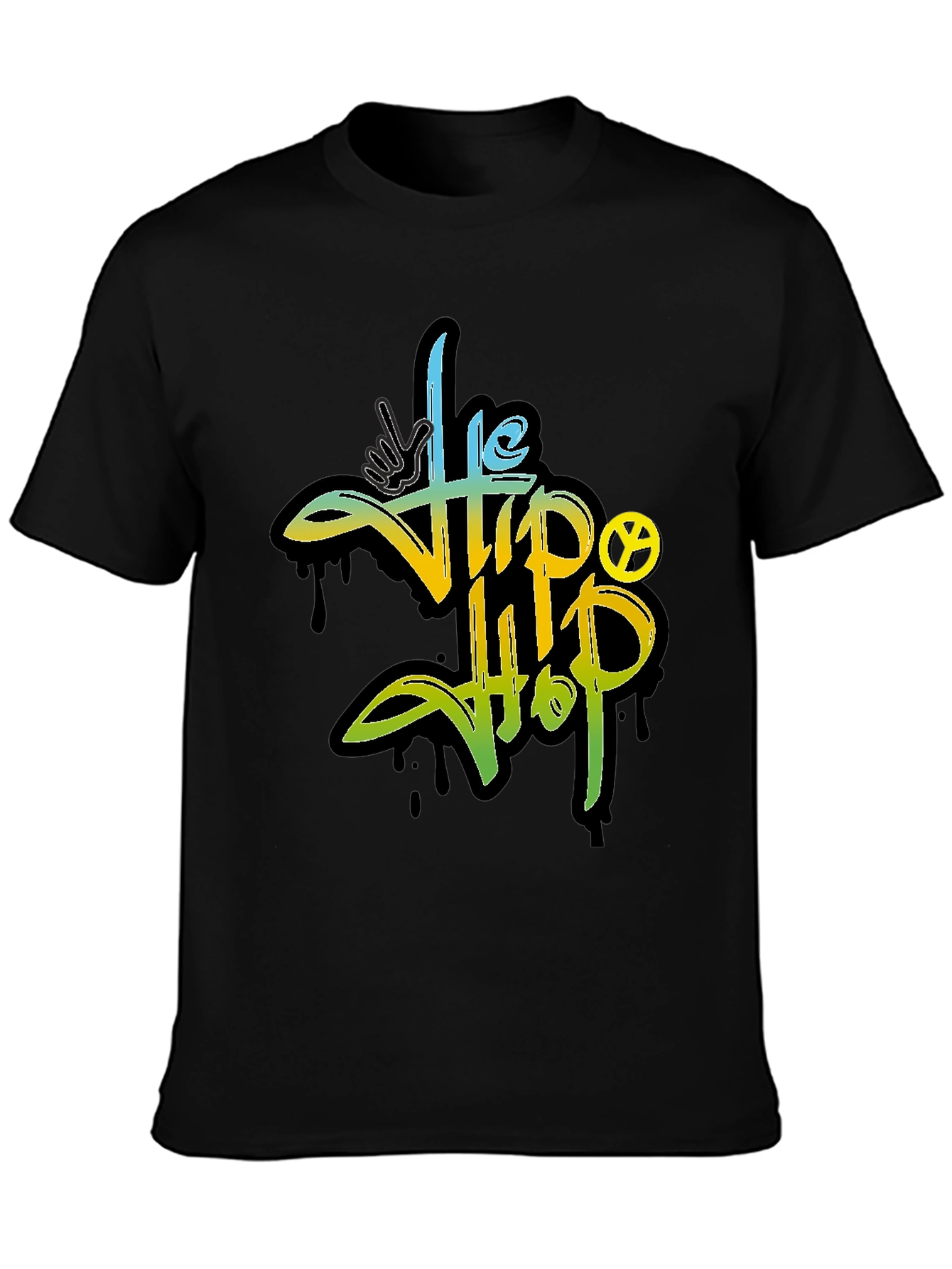 Hip Hop Graphic T-Shirt - Urban Style