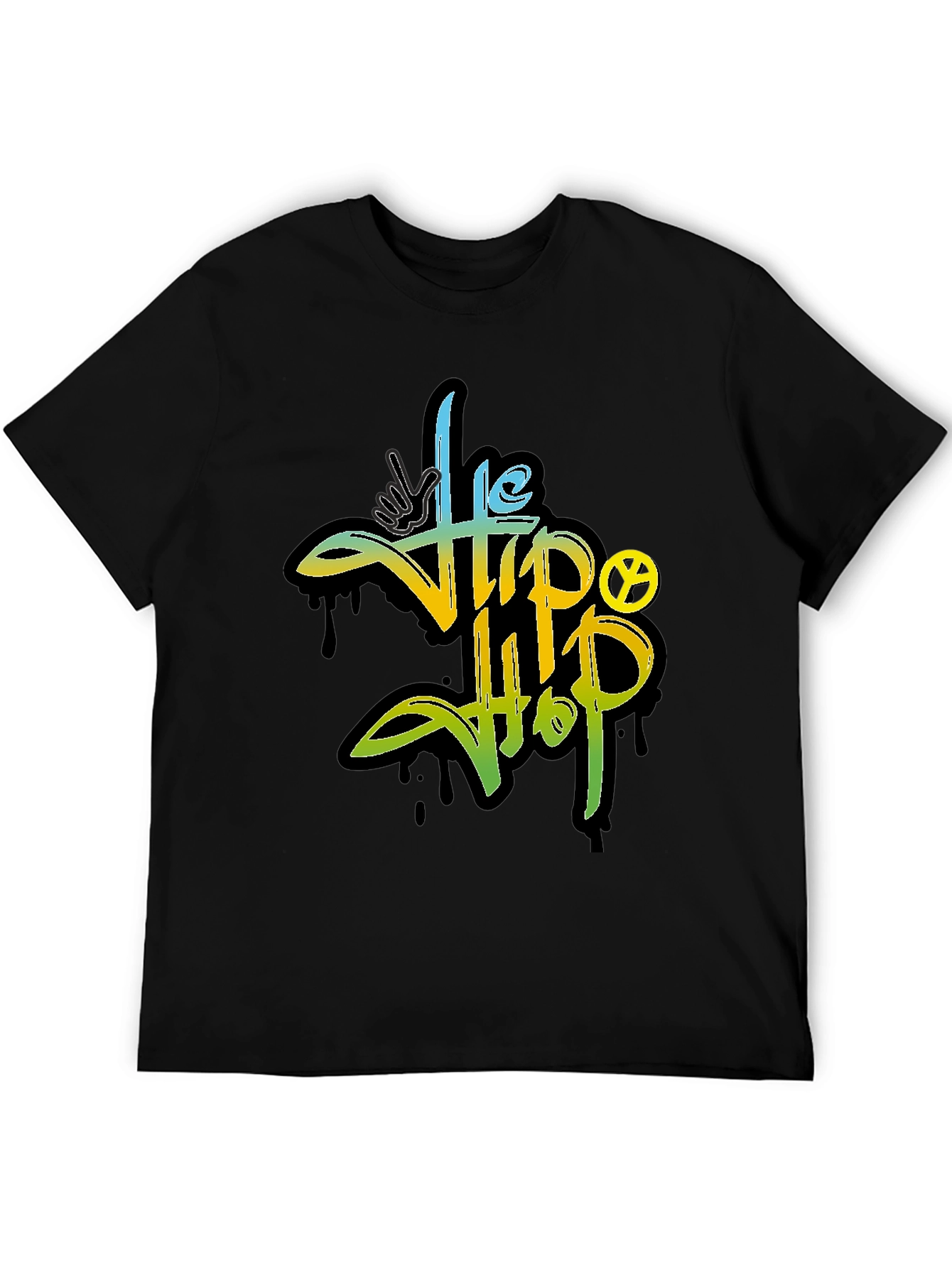 Hip Hop Graphic T-Shirt - Urban Style